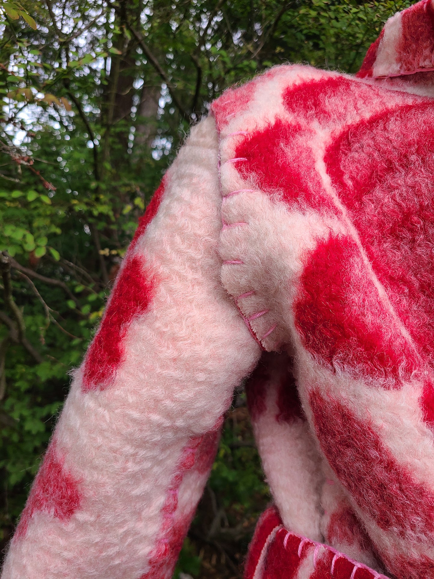 Red Wool Duster