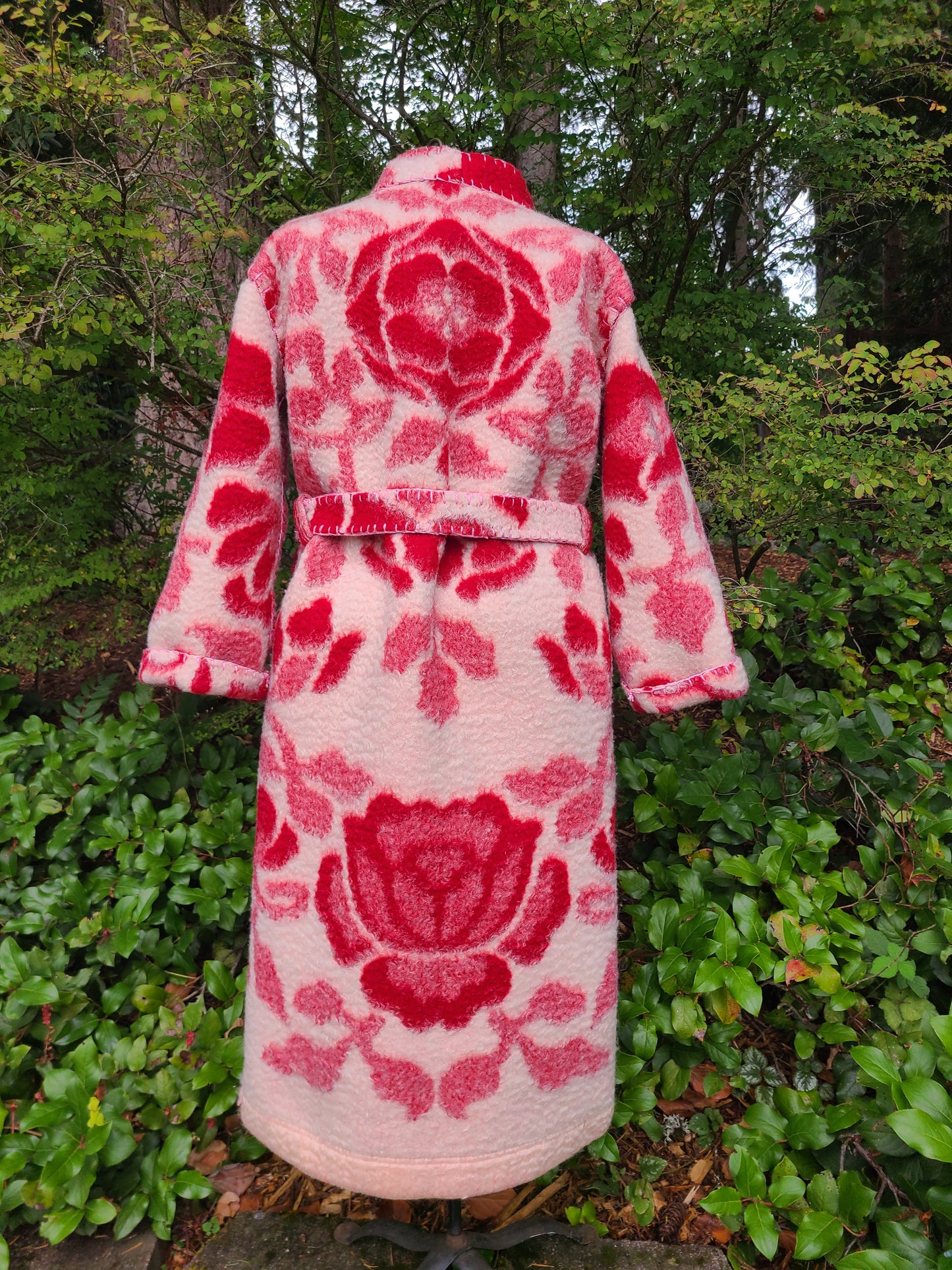 Red Wool Duster