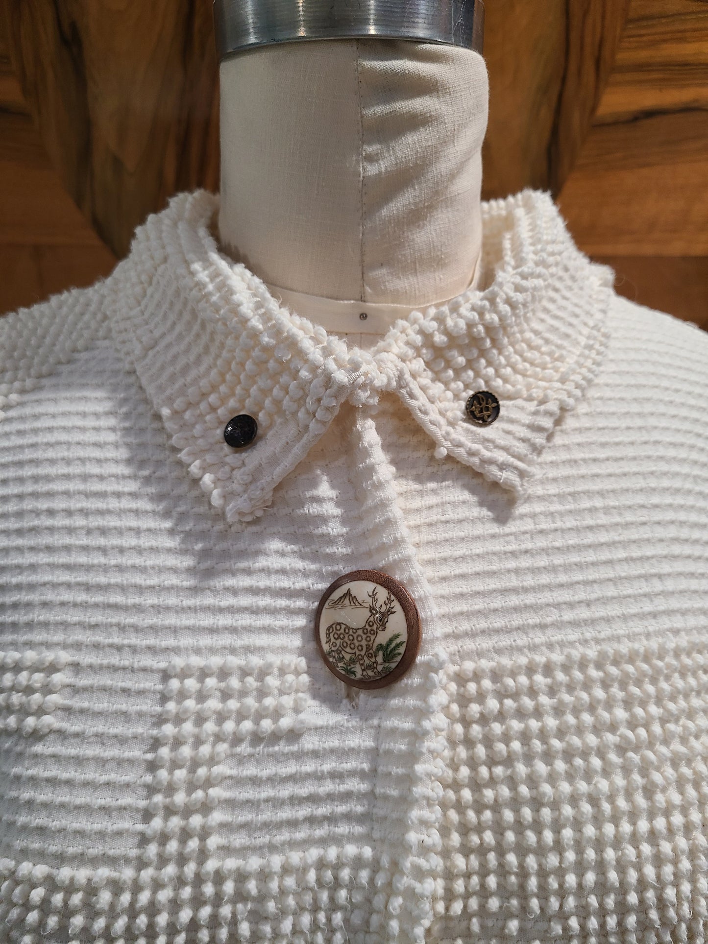Chenille Chore with Fringe
