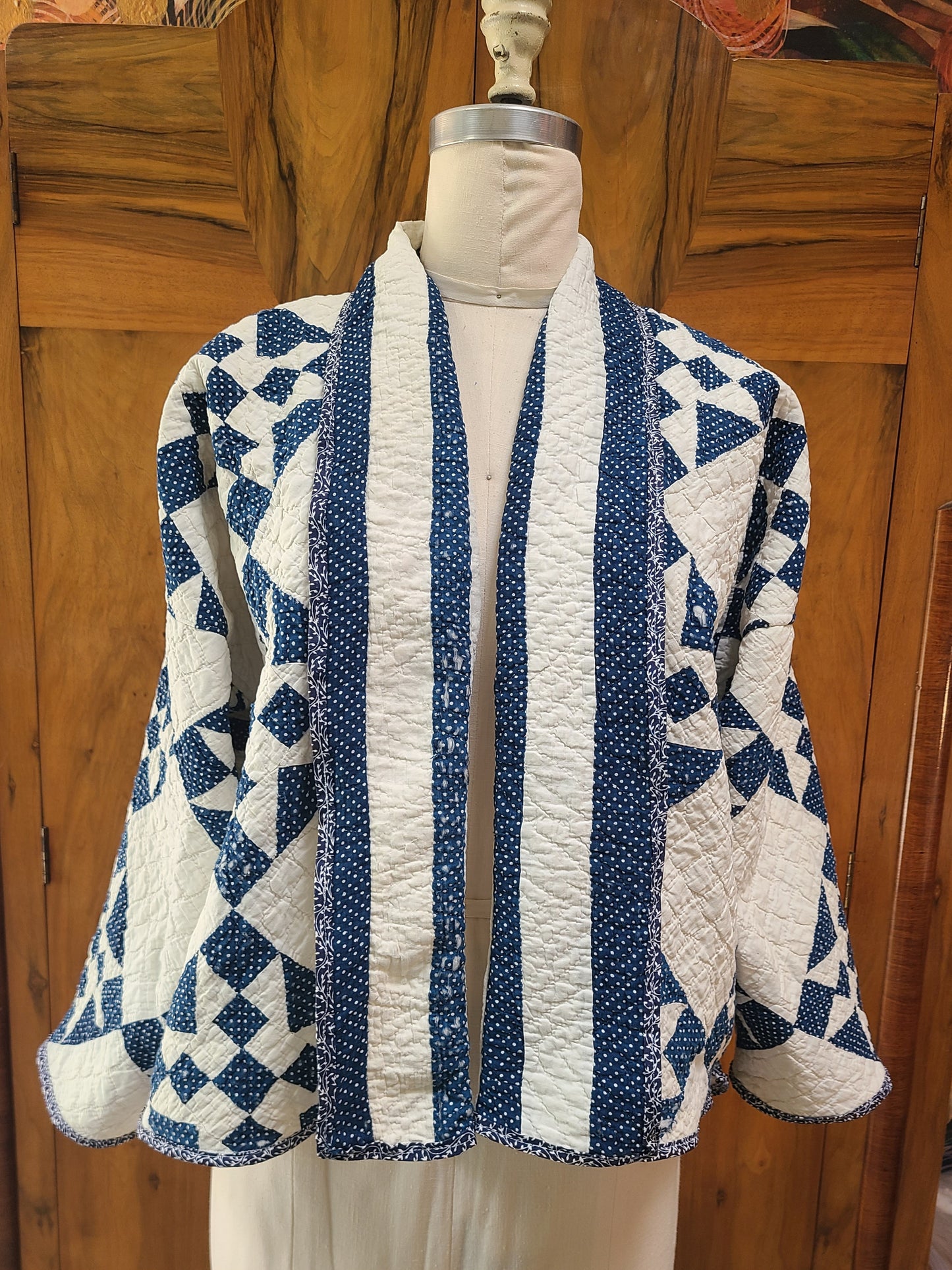Indigo & White Harper