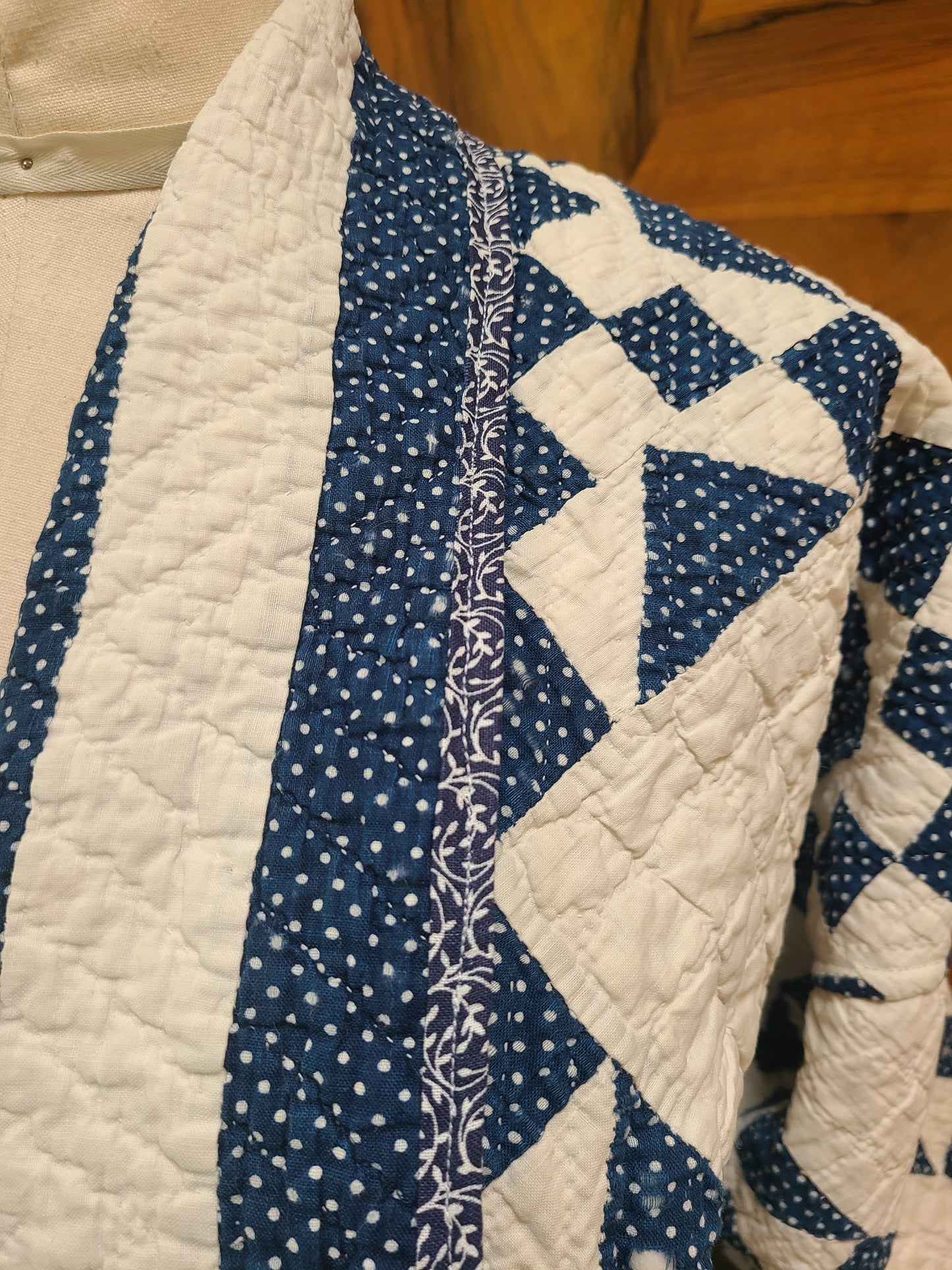 Indigo & White Harper