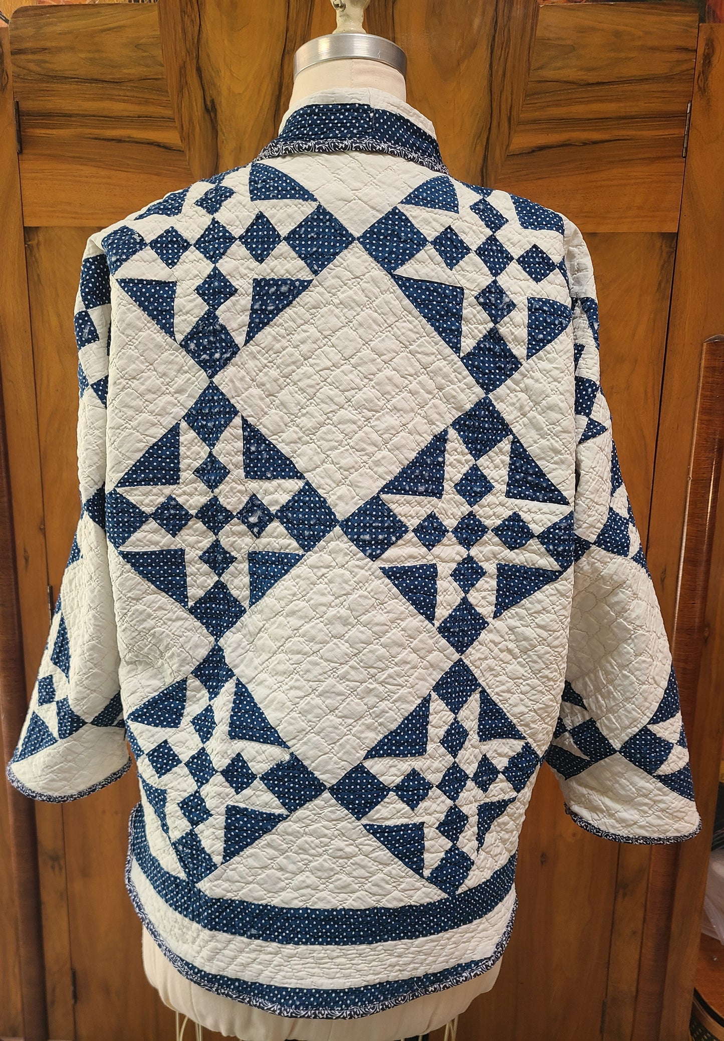 Indigo & White Harper
