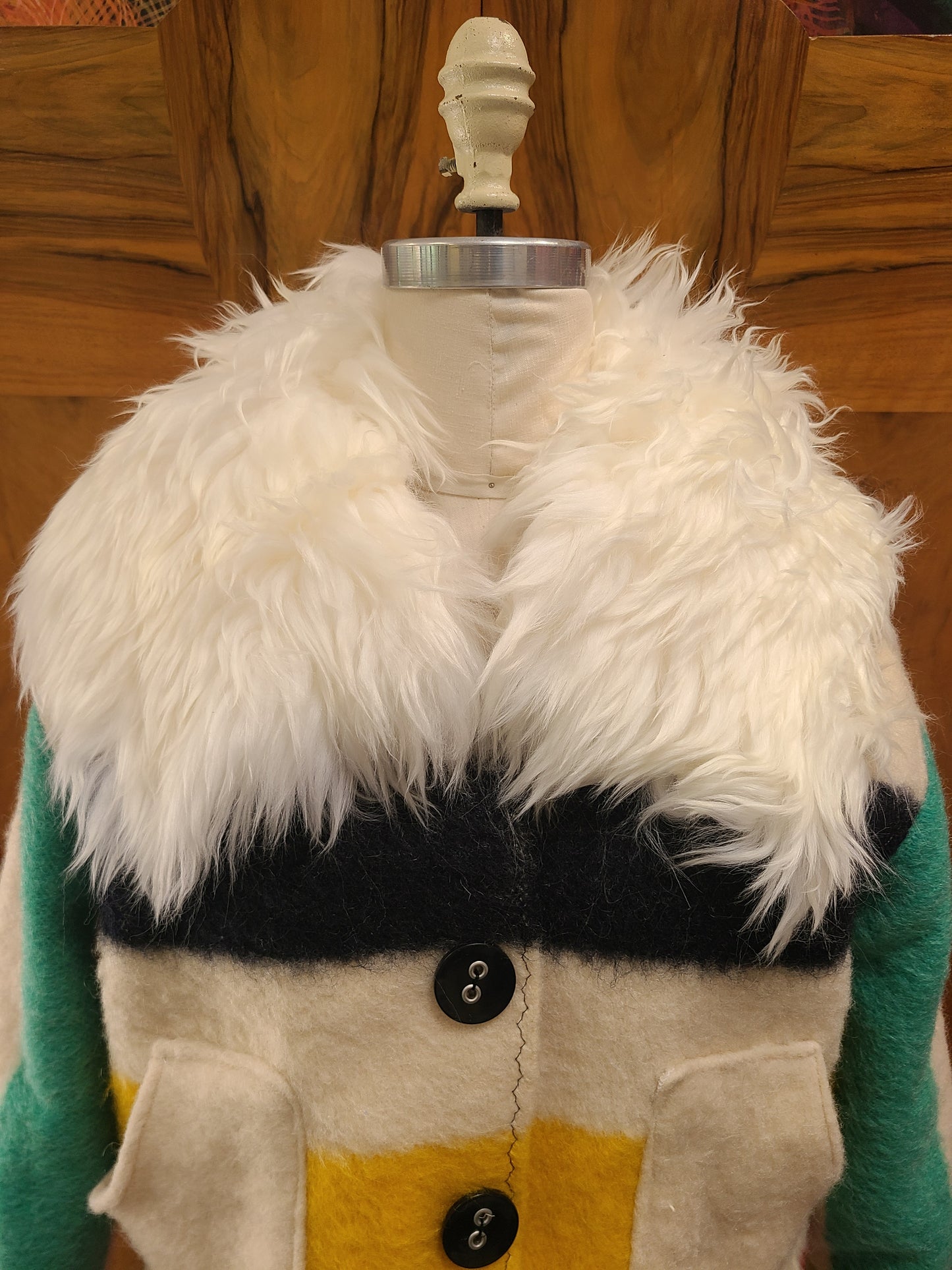 Hudson Bay Chore Lined with Tiger Print