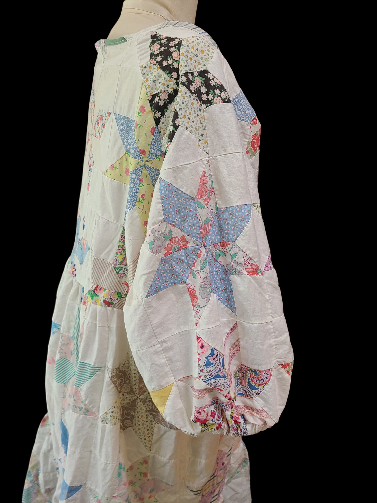 Star Quilt Top Maxi Dress