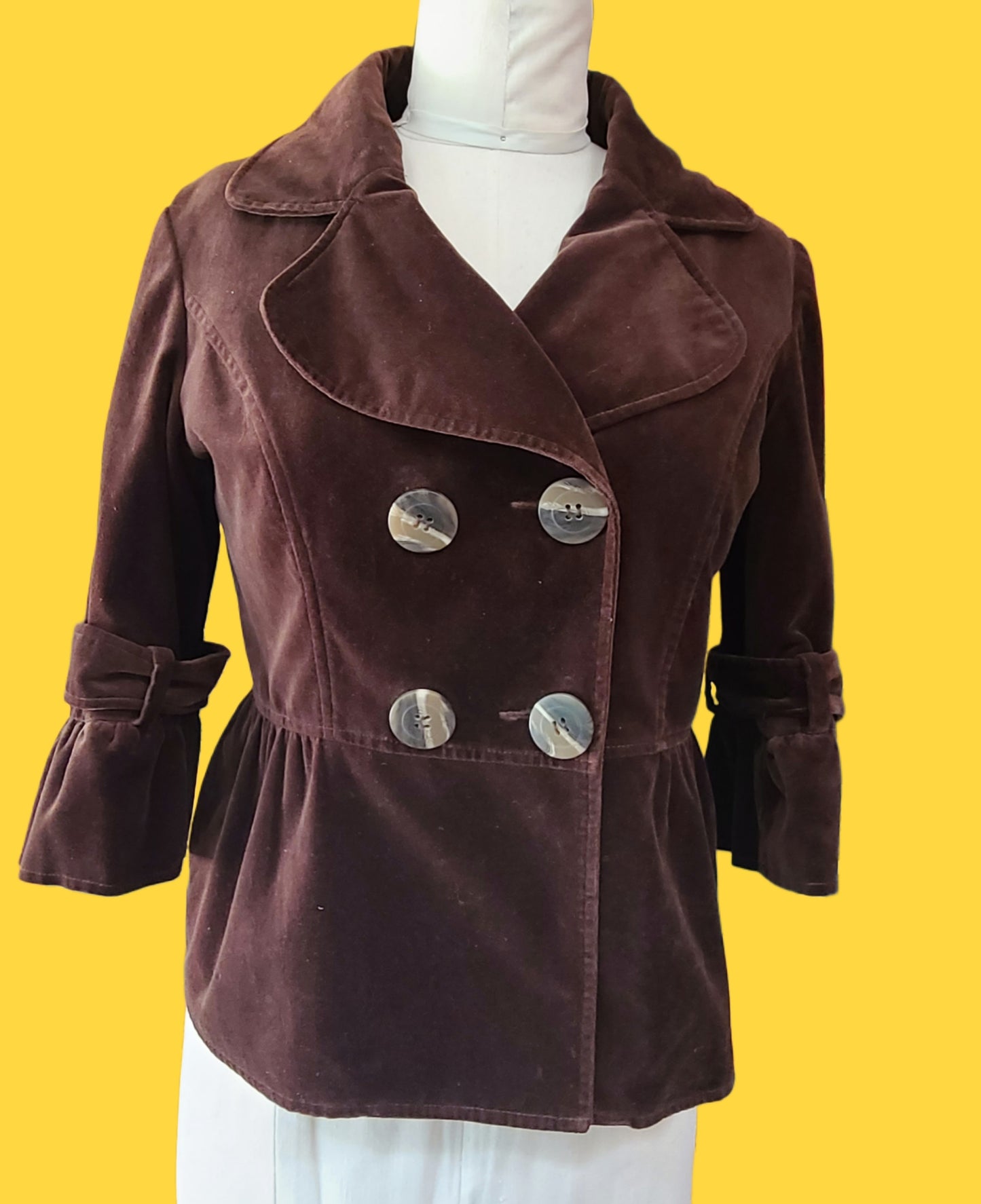 Velvet Embellished Vintage Jacket