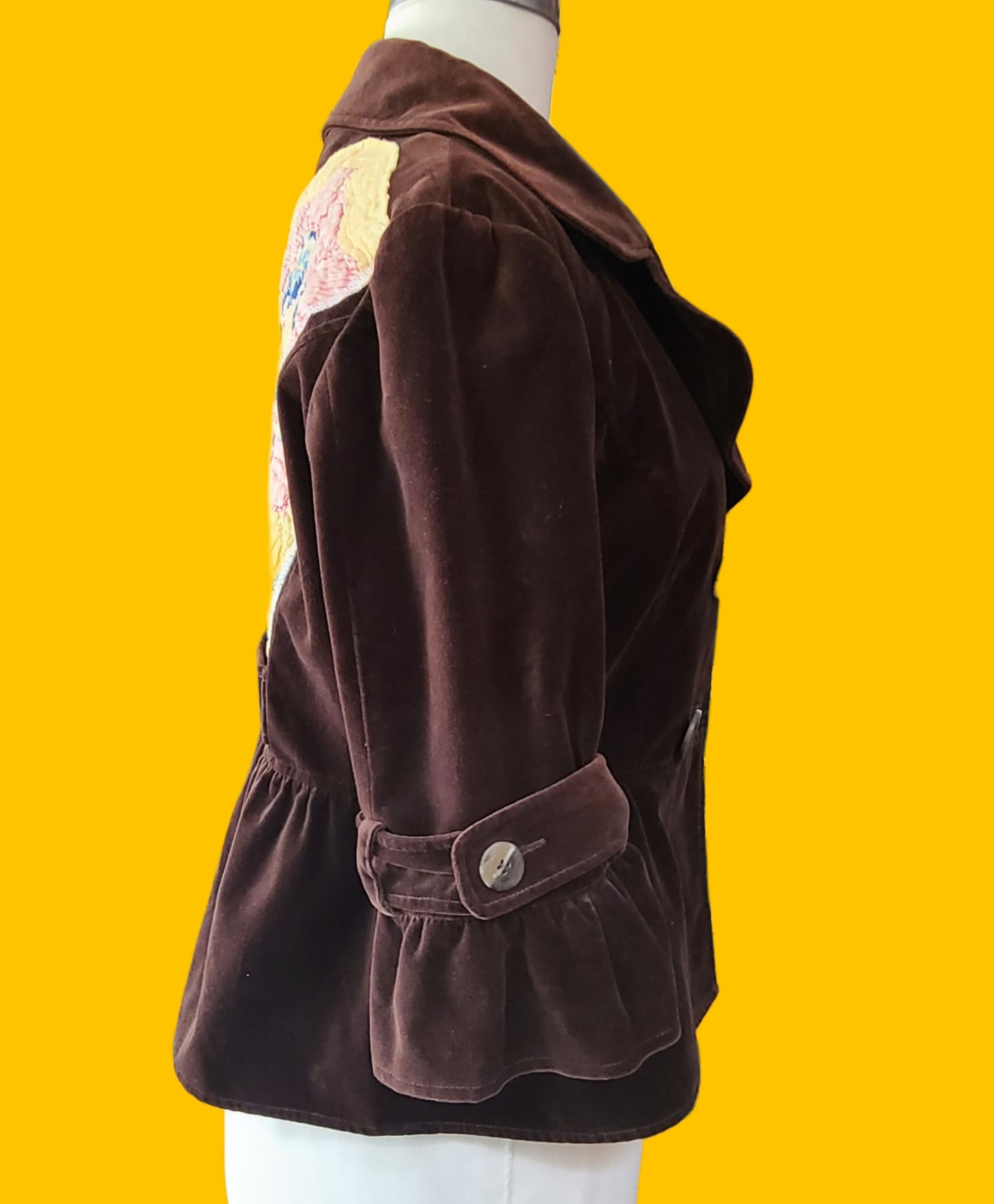 Velvet Embellished Vintage Jacket