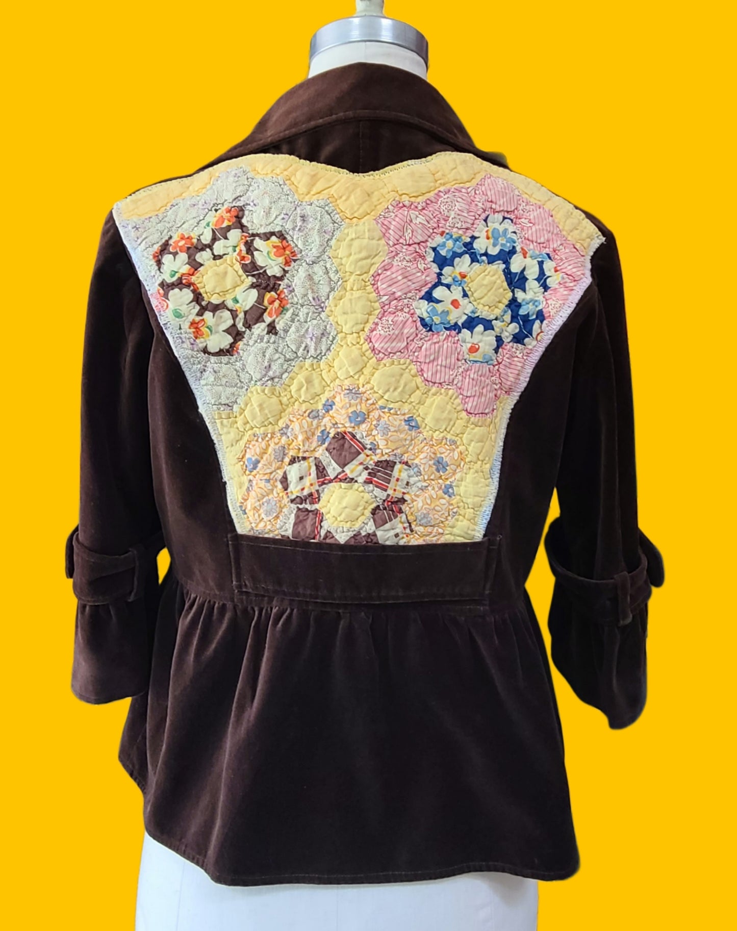 Velvet Embellished Vintage Jacket