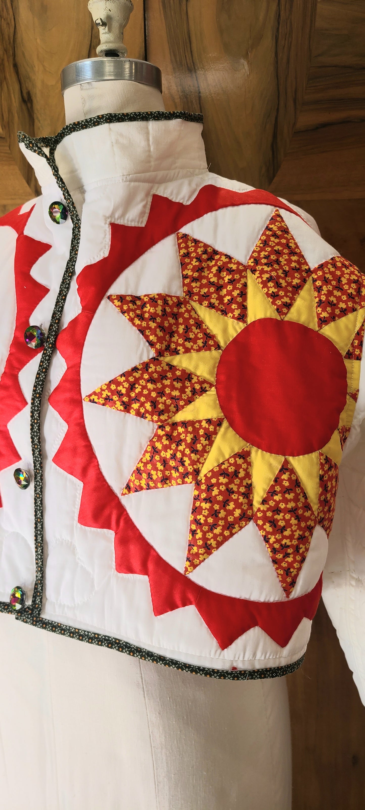 Cropped Folk Art Chore