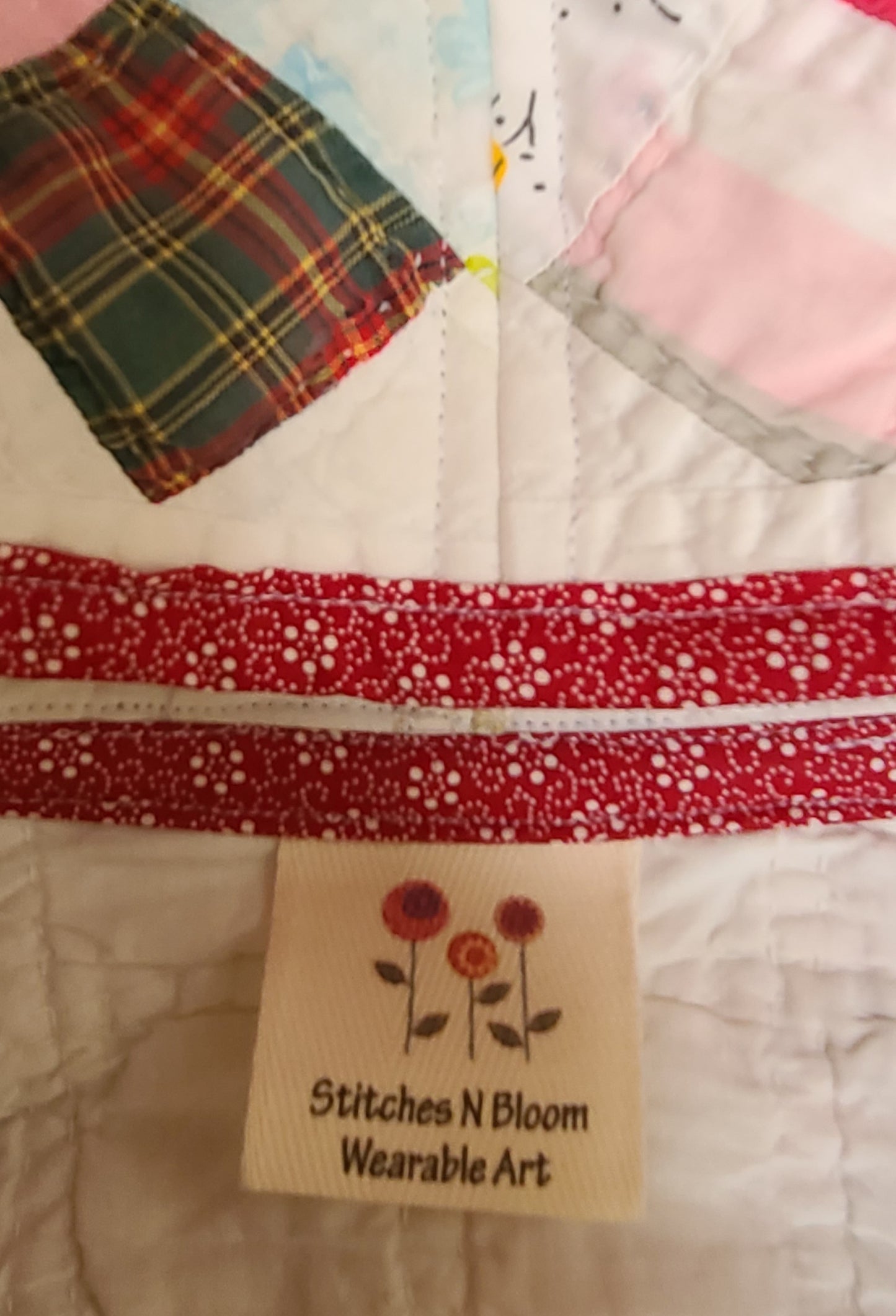 Red Irish Chain Hooded Chore