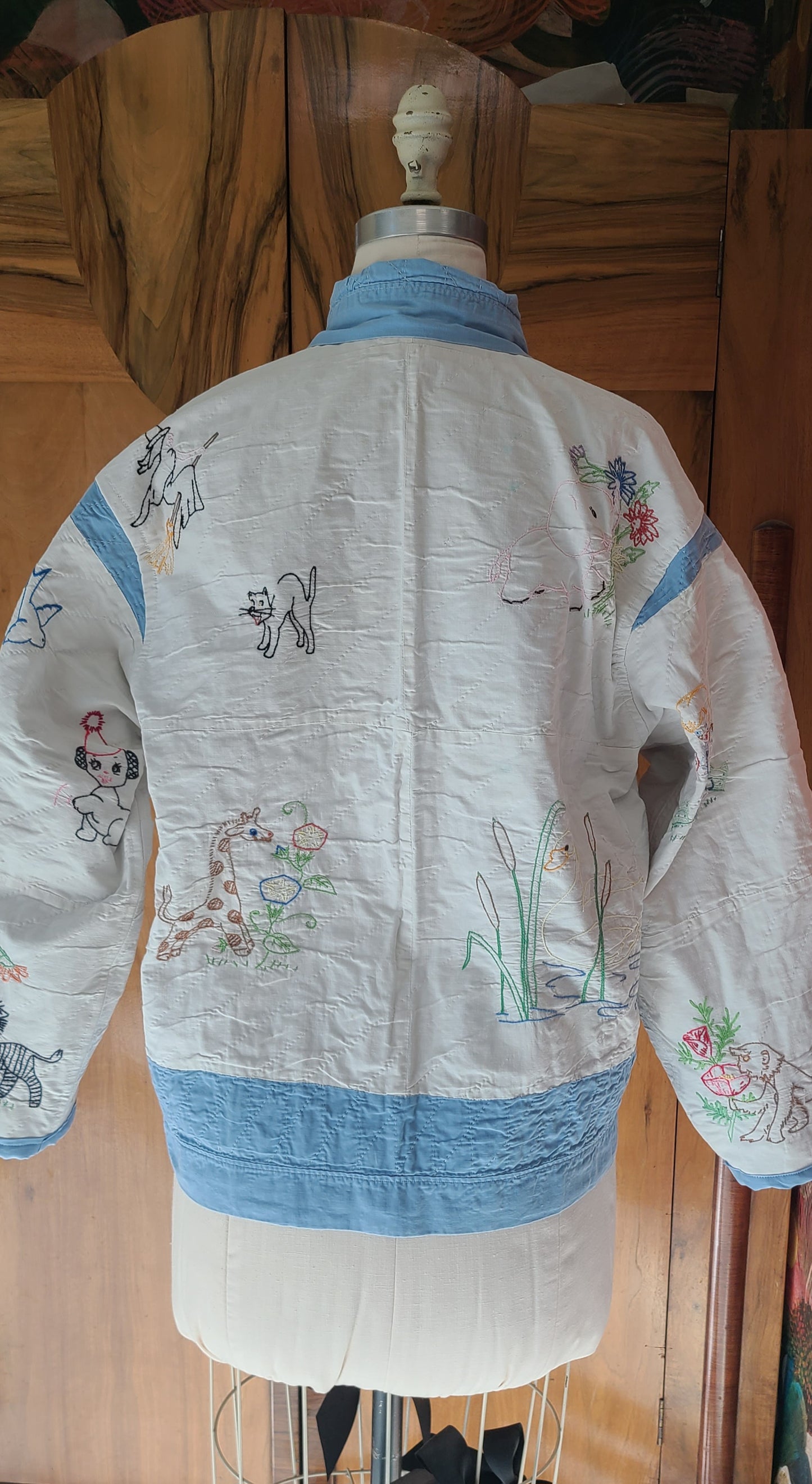 Emboidery Enhanced Chore Jacket