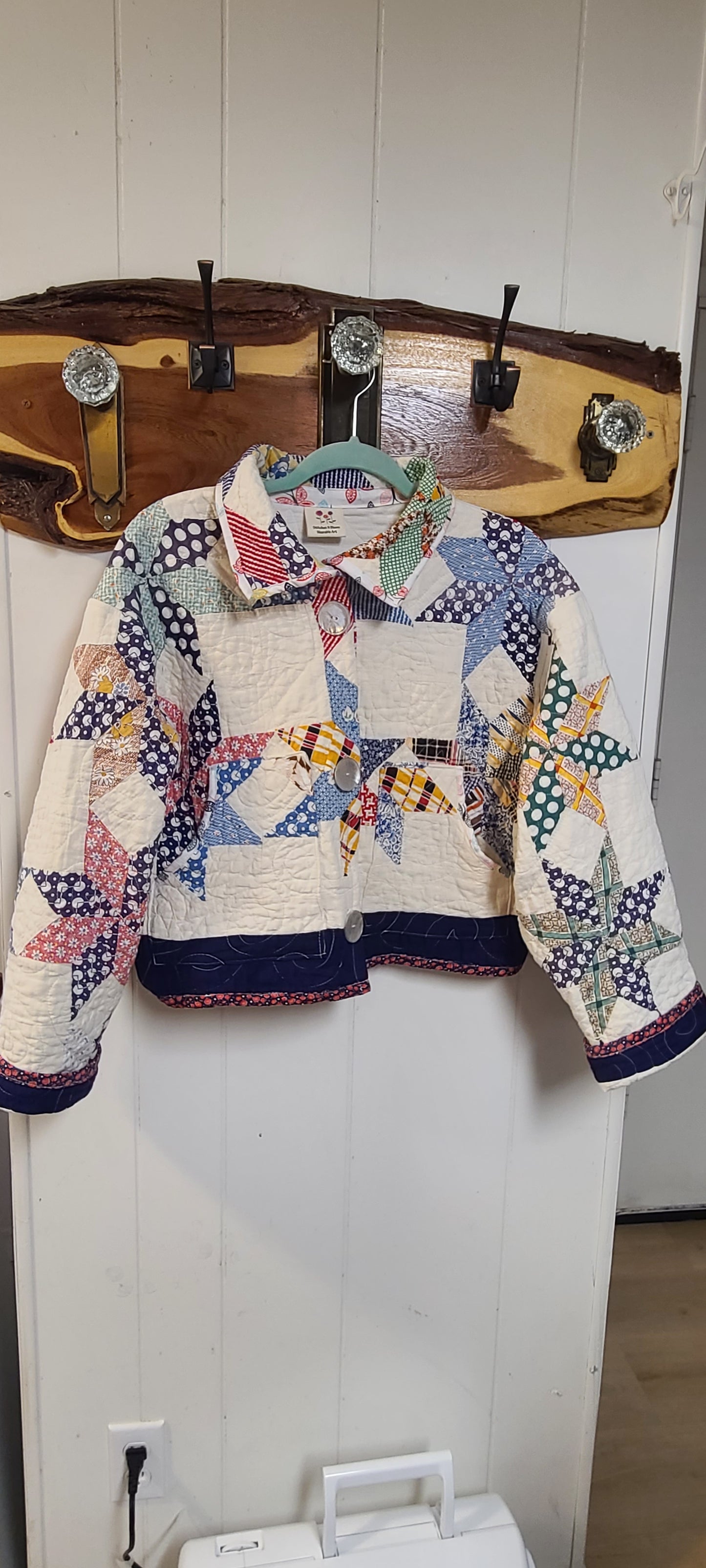 Star Chore Jacket with Lambskin collar