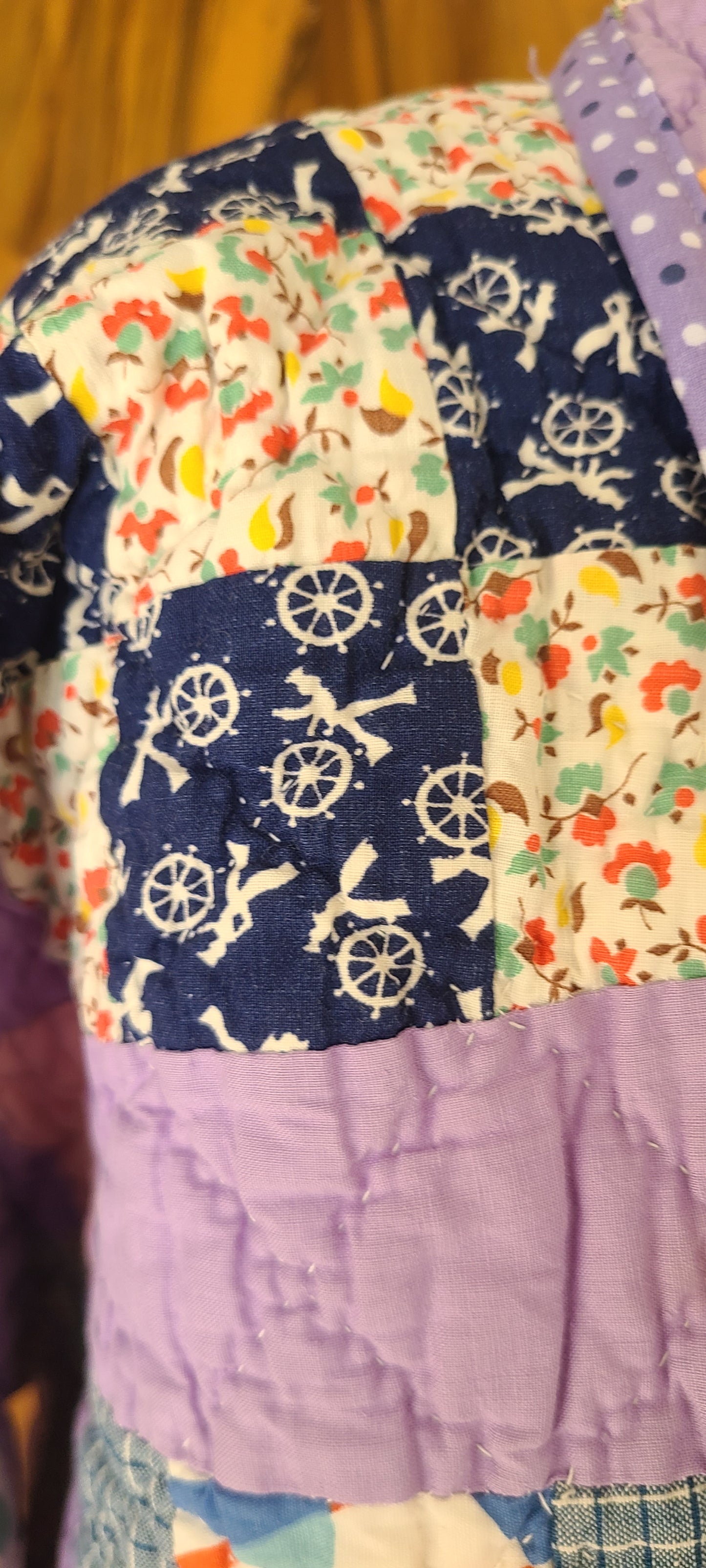 Lavender Nine Patch Harper