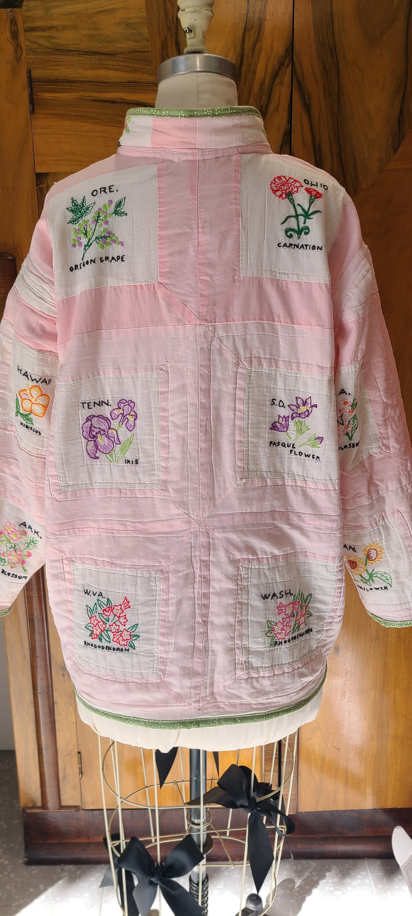 Pink State Floral Chore