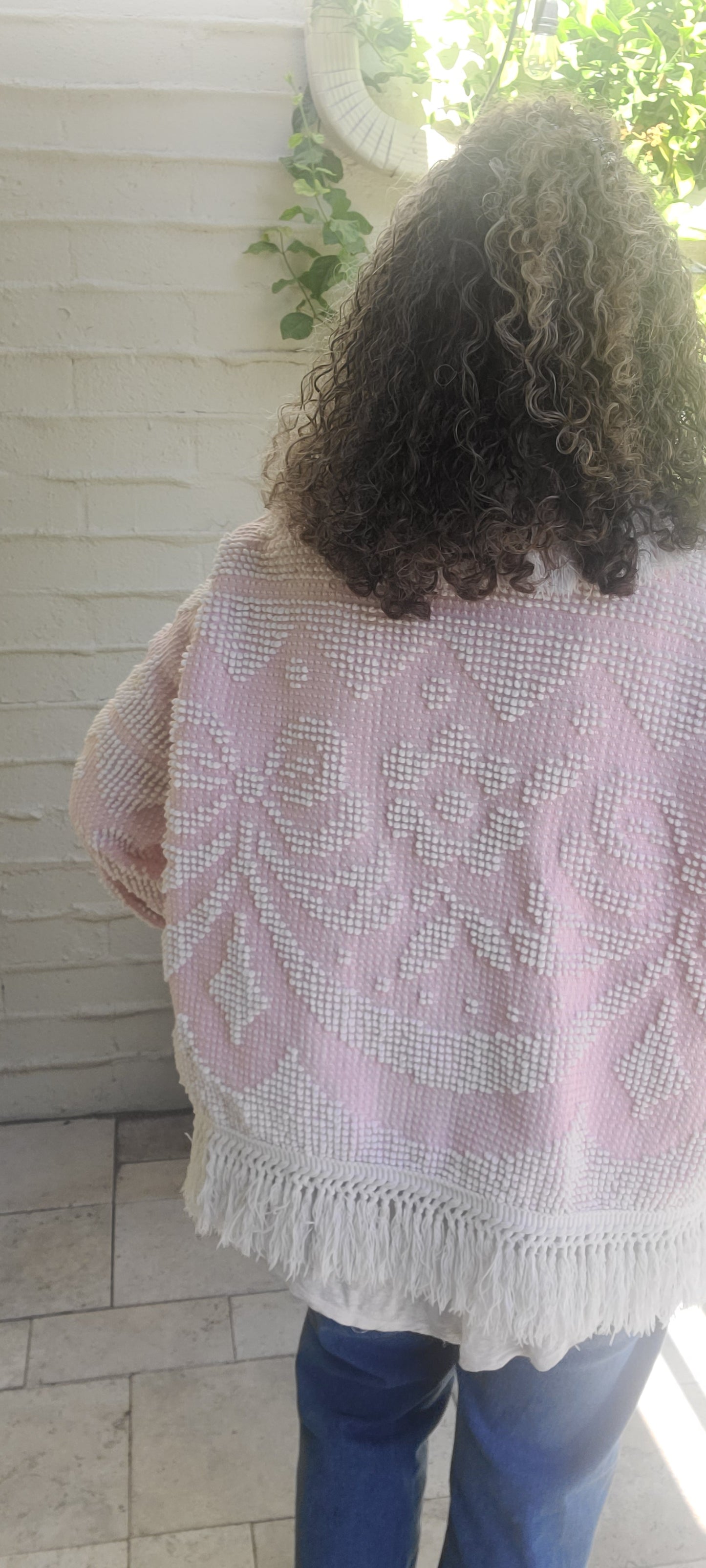 Pink Chenille Chore