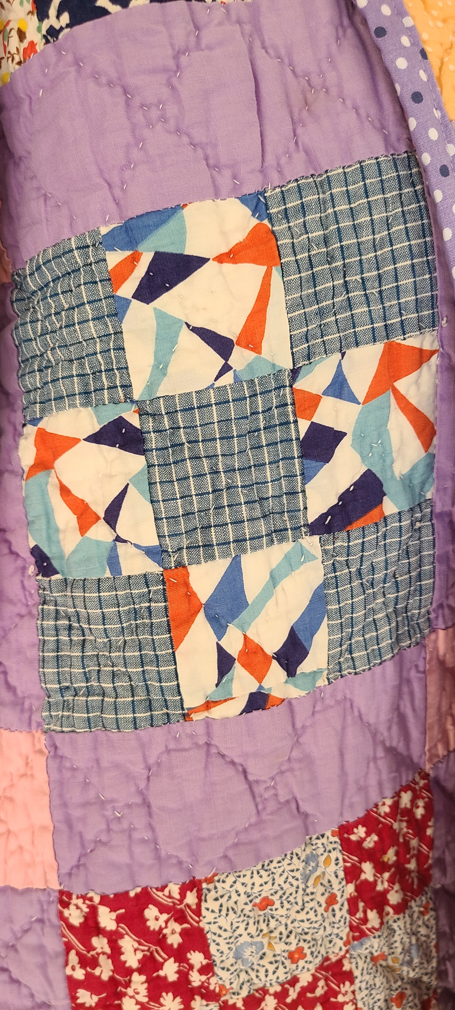 Lavender Nine Patch Harper