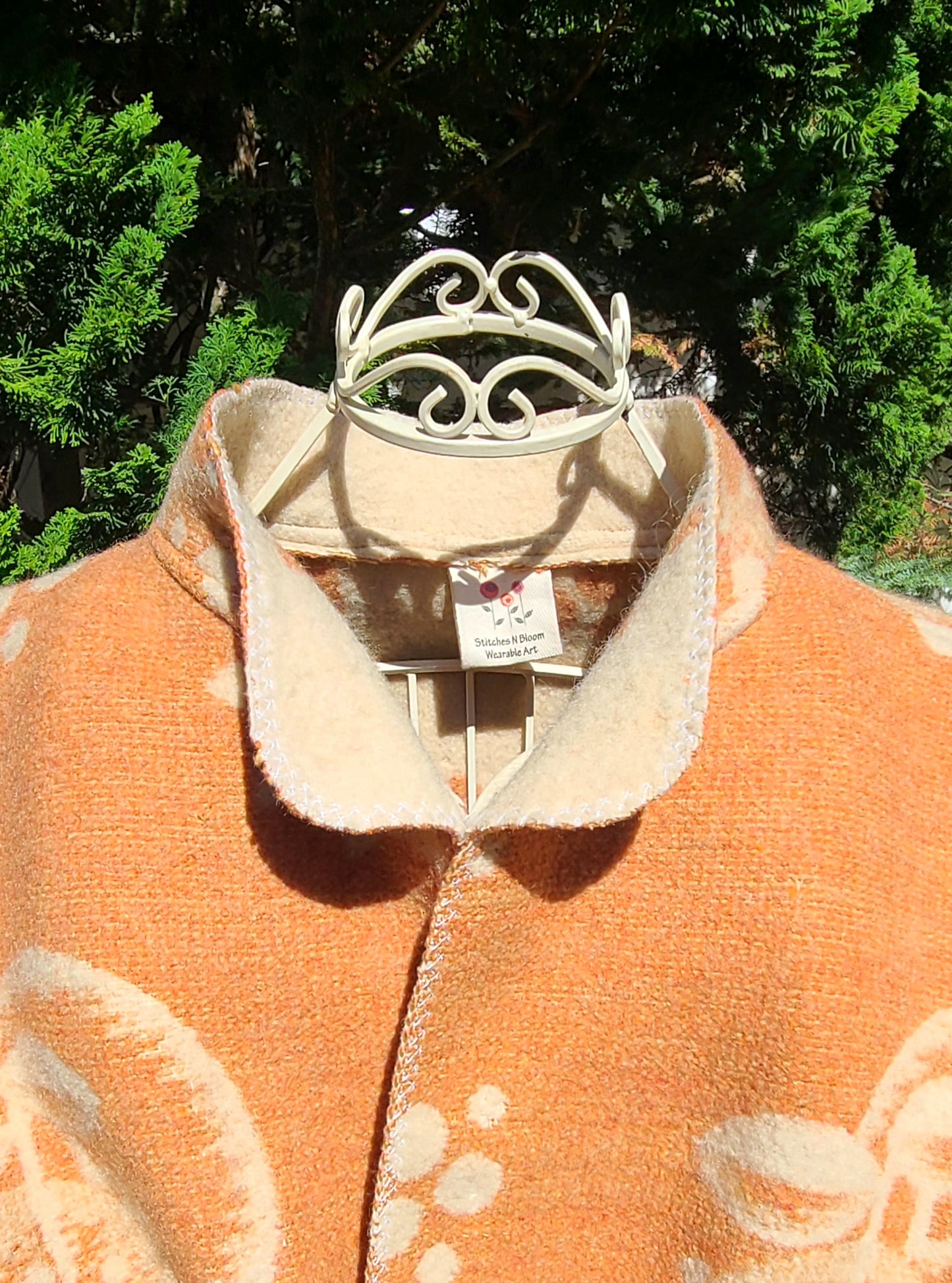 Wool Apple Blanket Coat