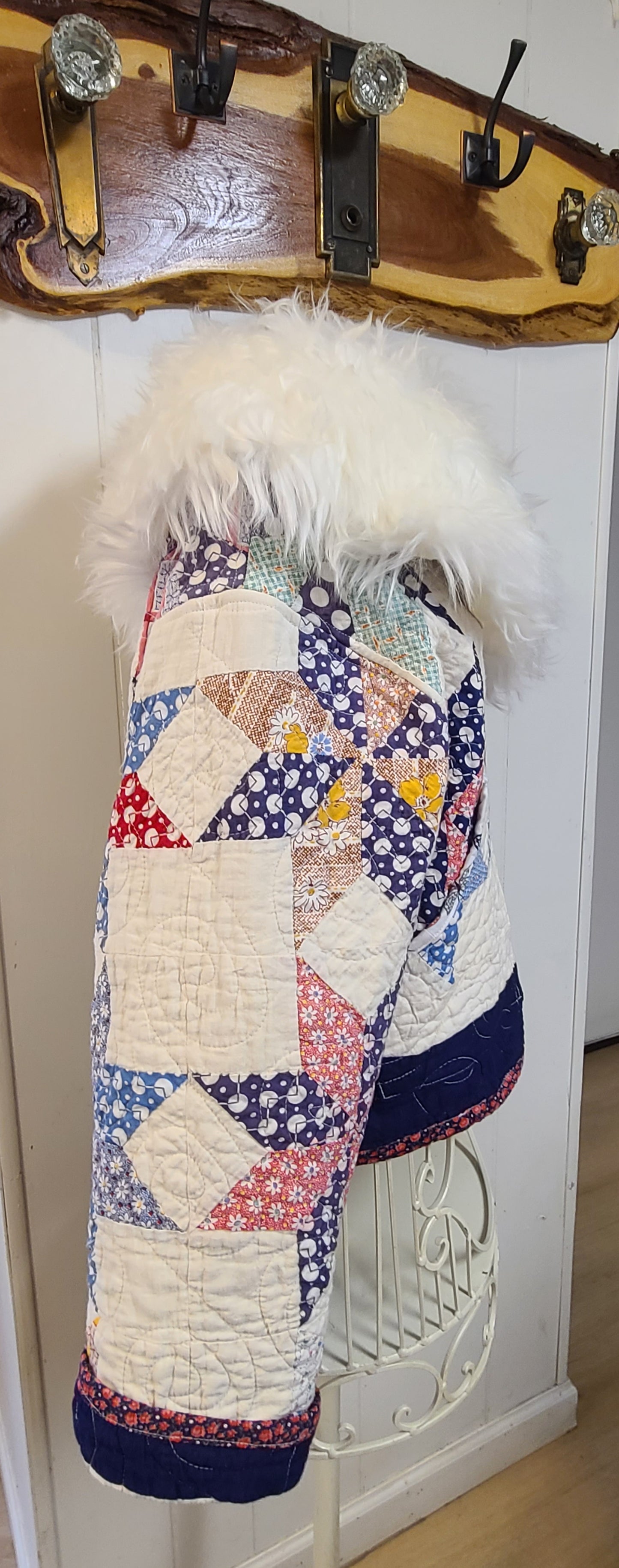 Star Chore Jacket with Lambskin collar