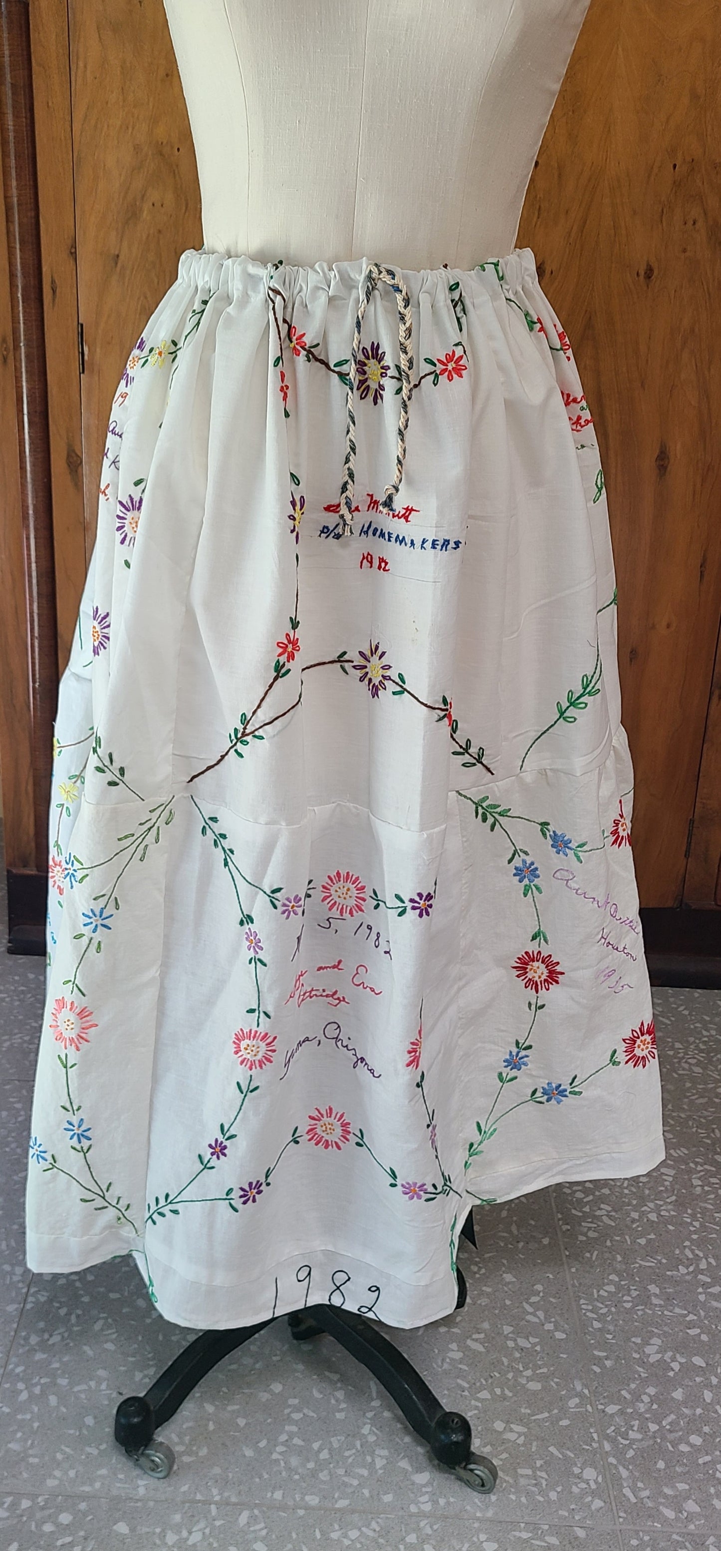 Quilt Top Maxi Skirt