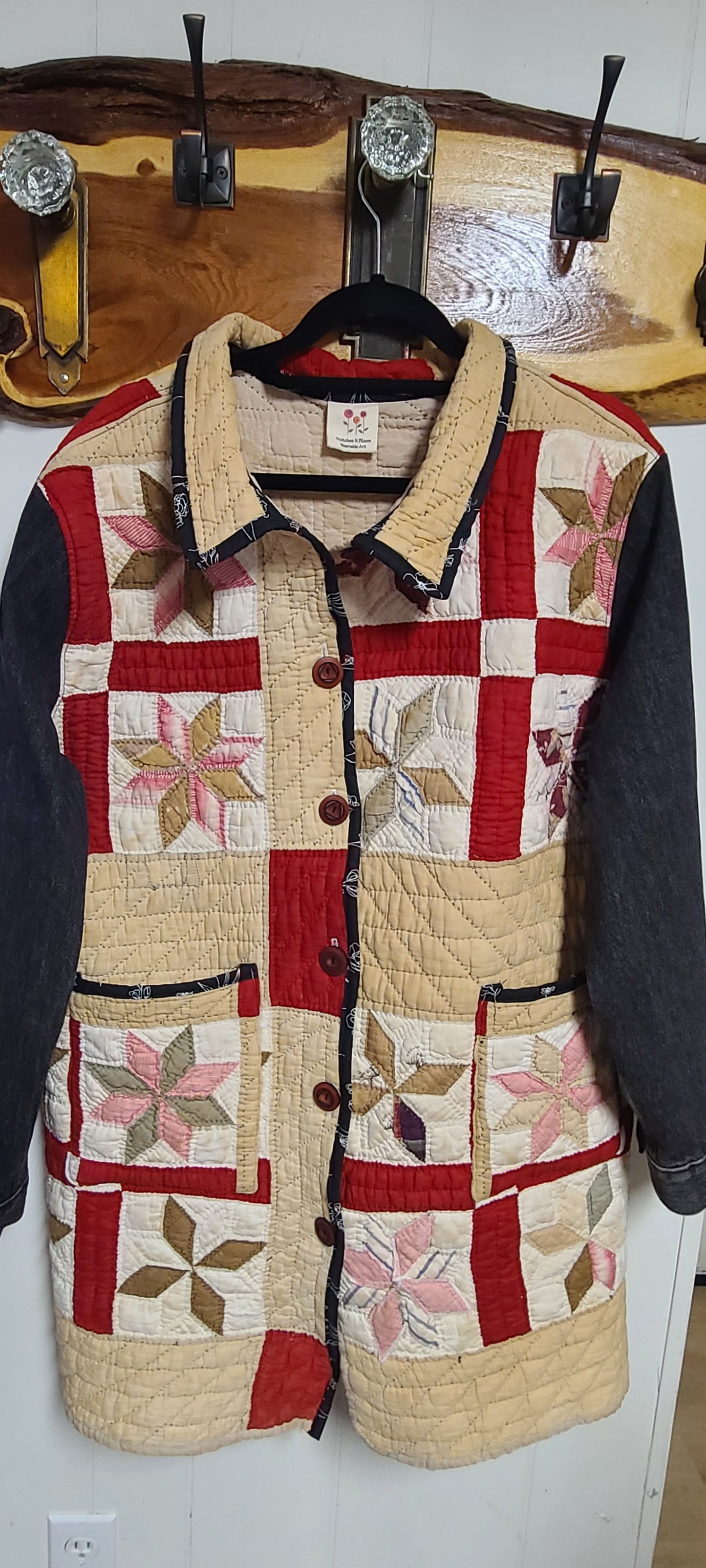 Red, Brown and Black Duster