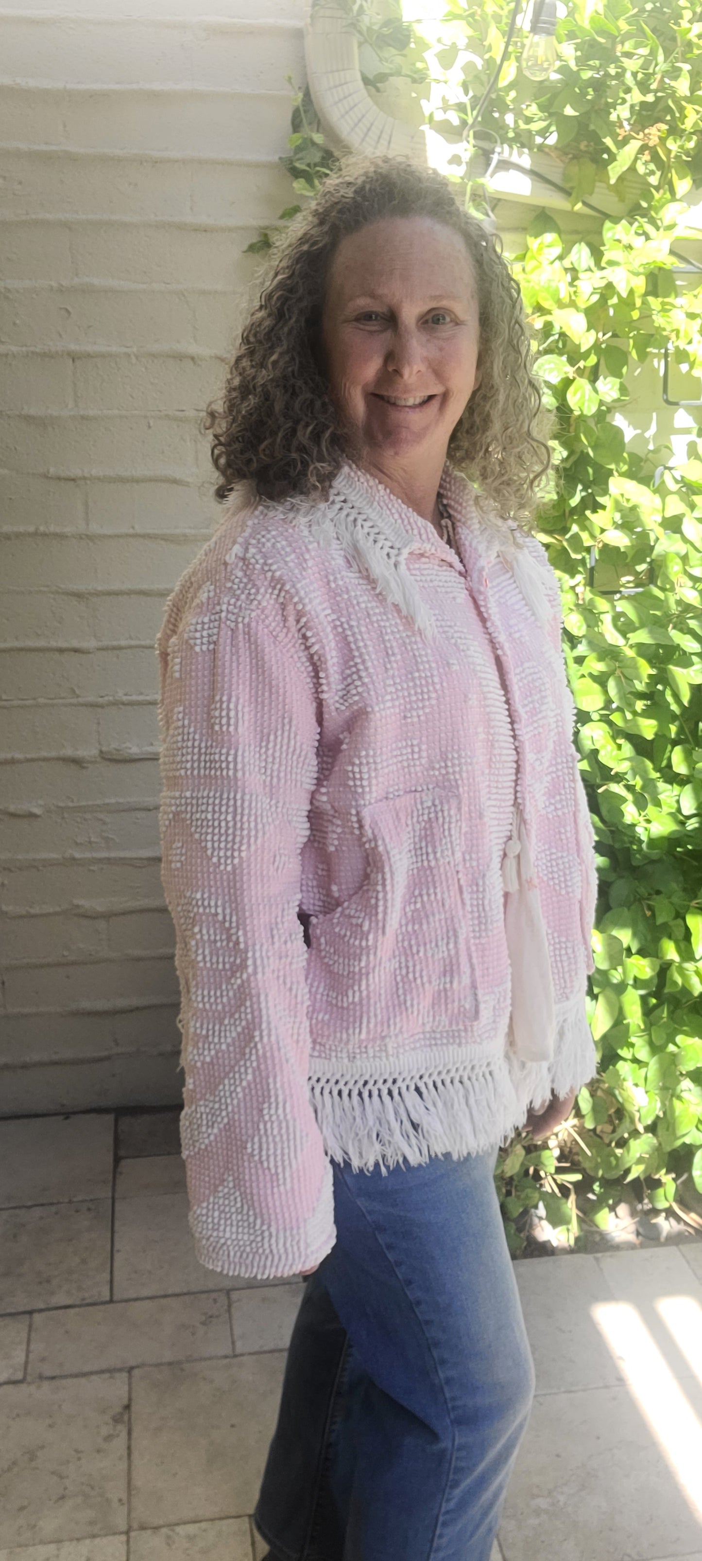 Pink Chenille Chore