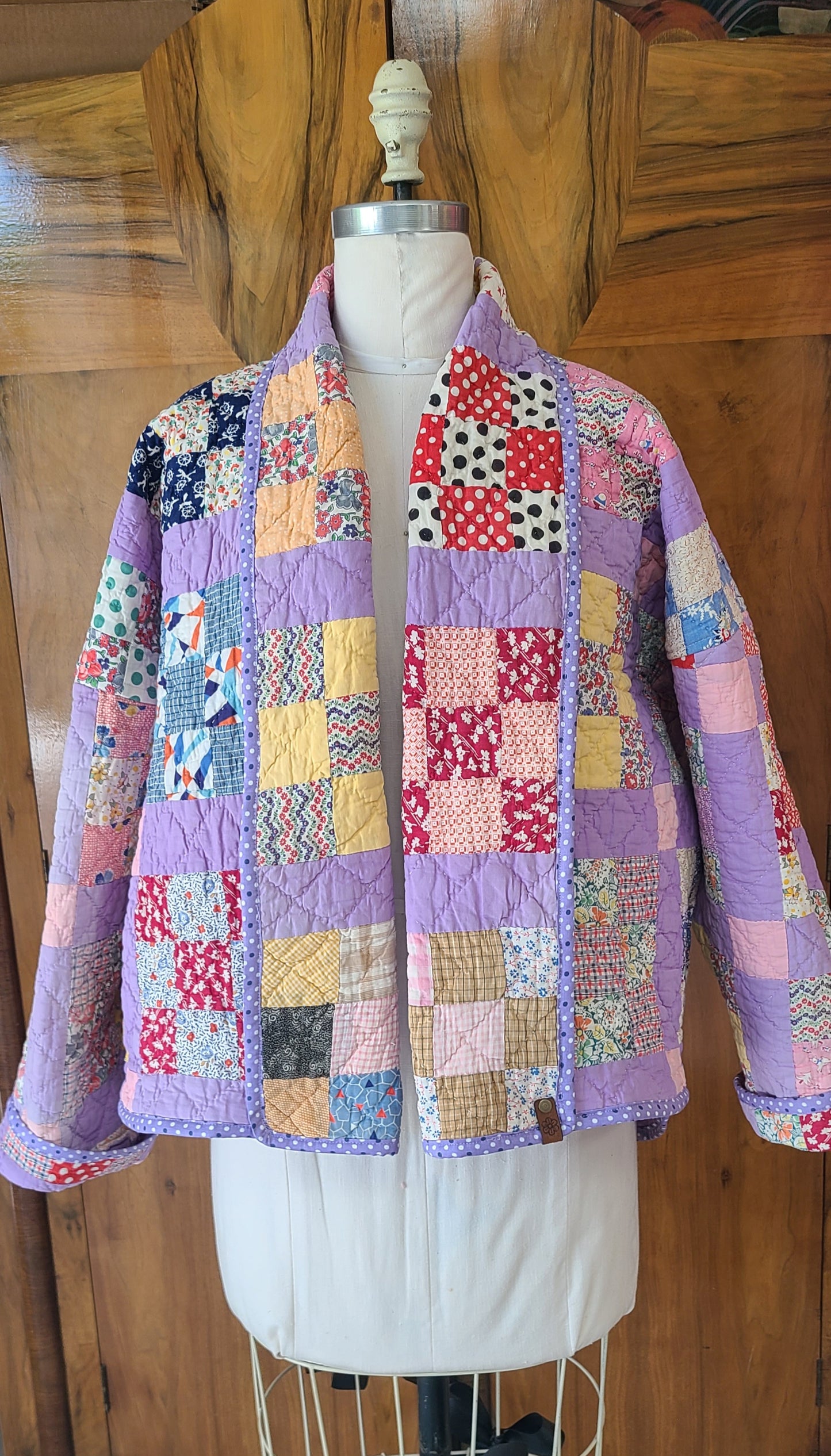 Lavender Nine Patch Harper