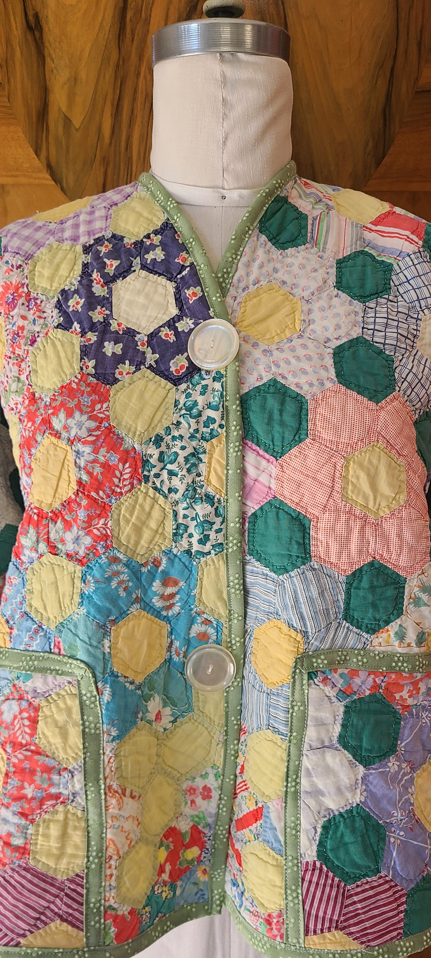 Grandma's Garden Swing Coat