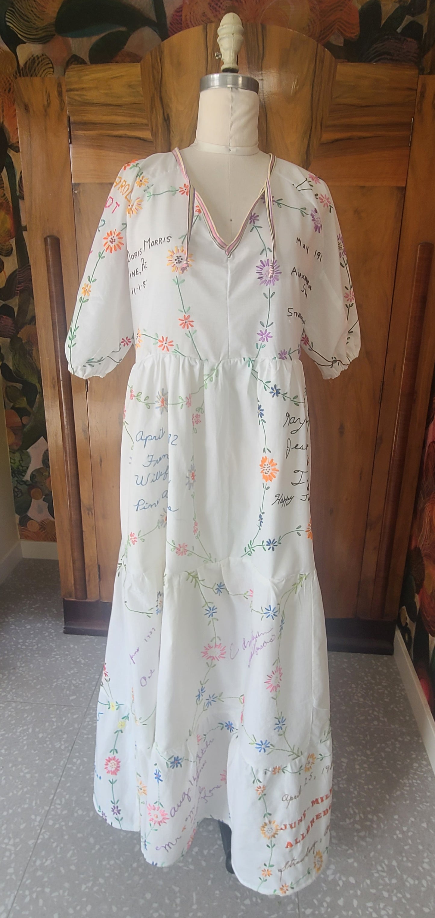 Friendship Quilttop Maxi Dress