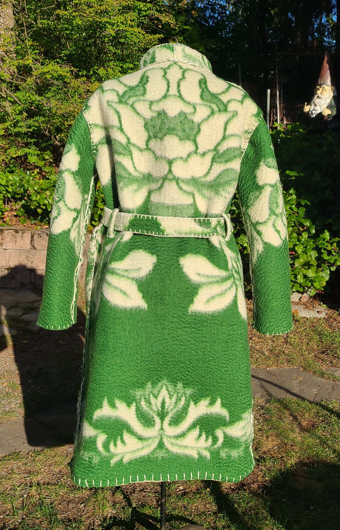 Green Wool Duster