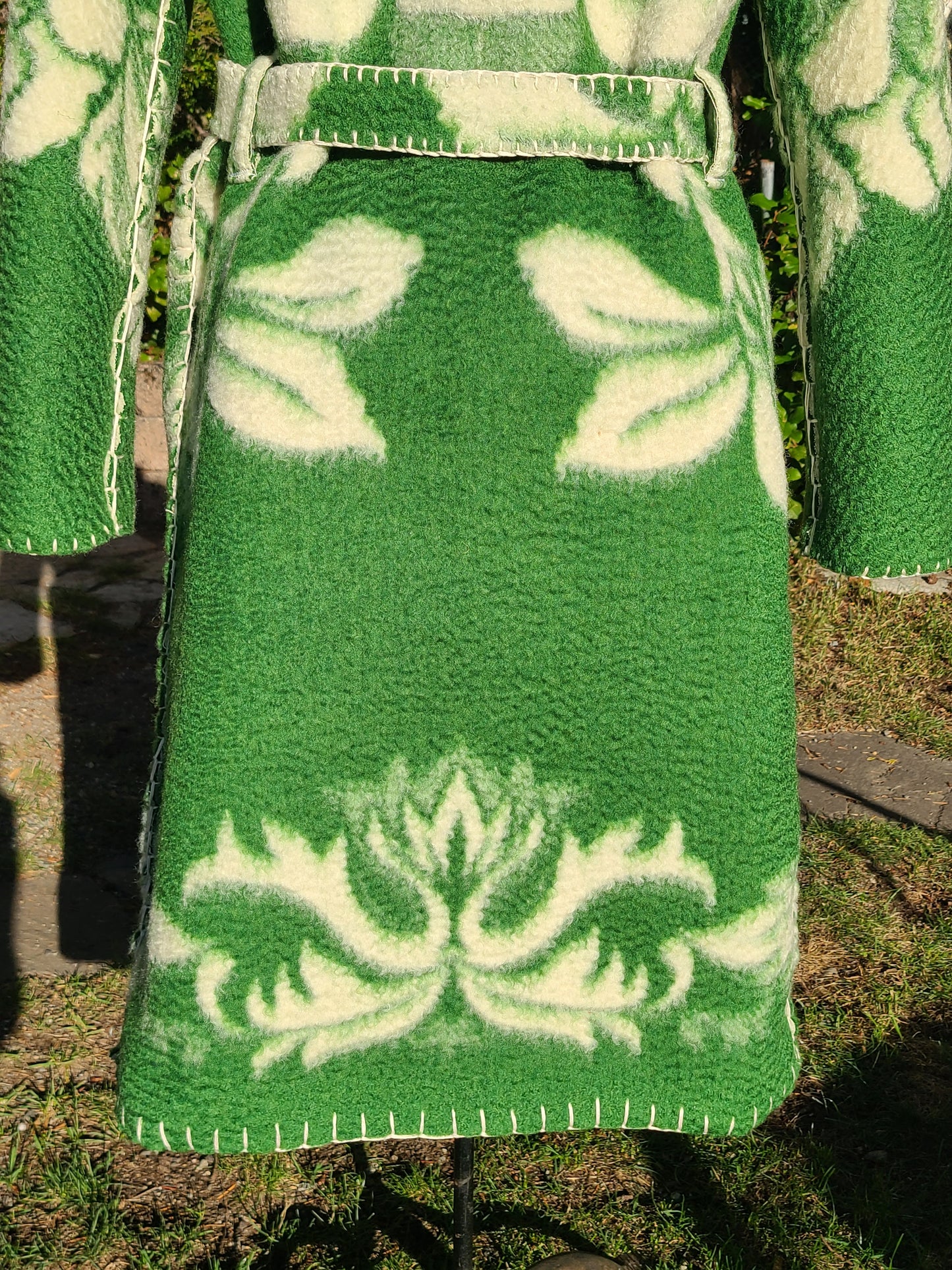 Green Wool Duster