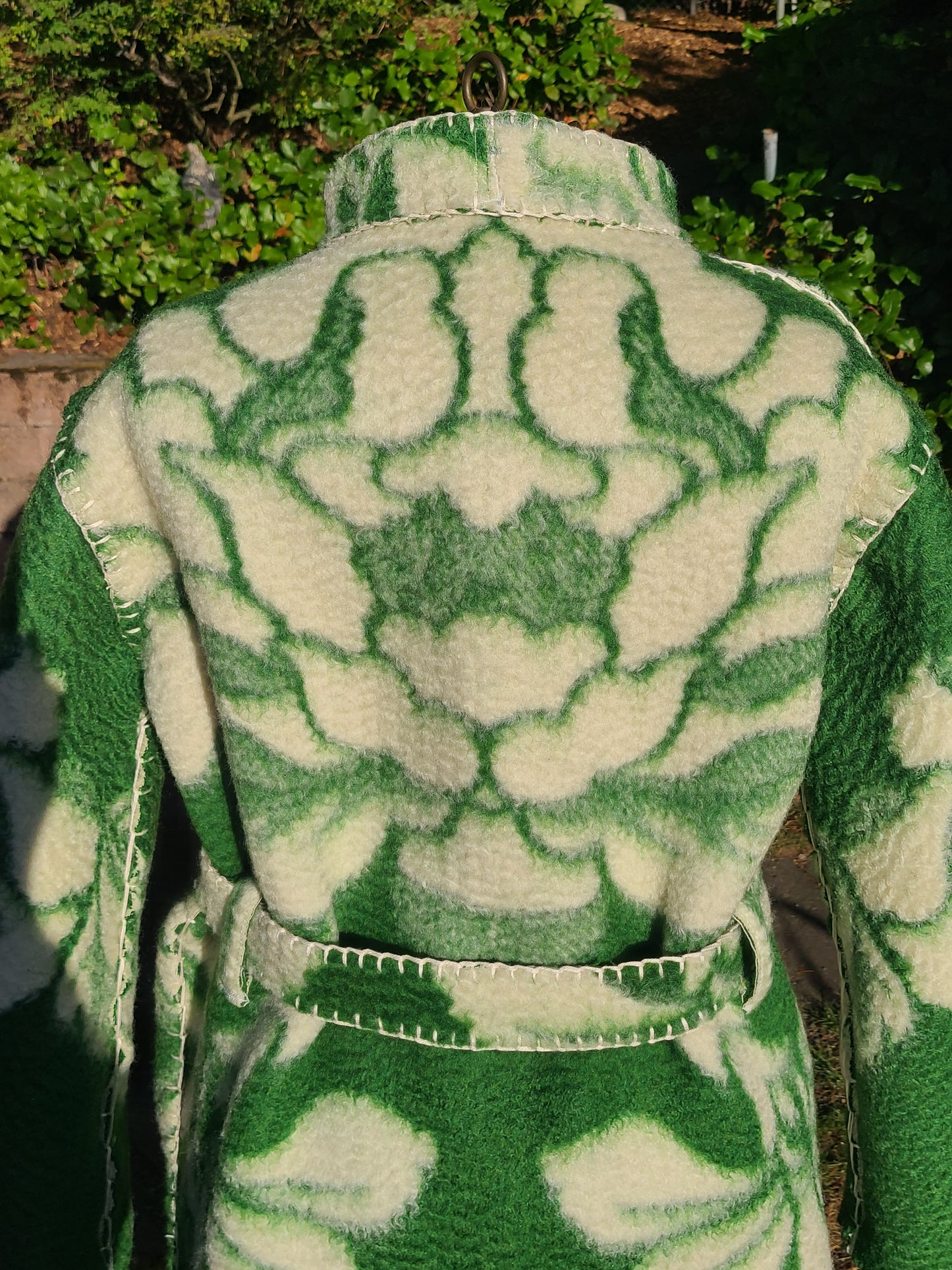 Green Wool Duster