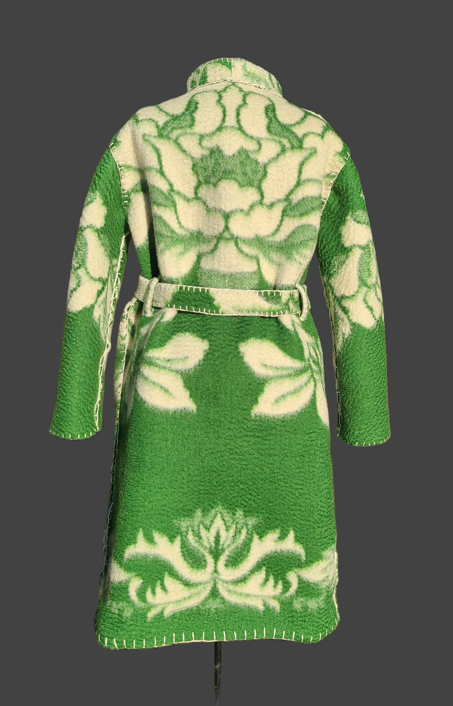 Green Wool Duster