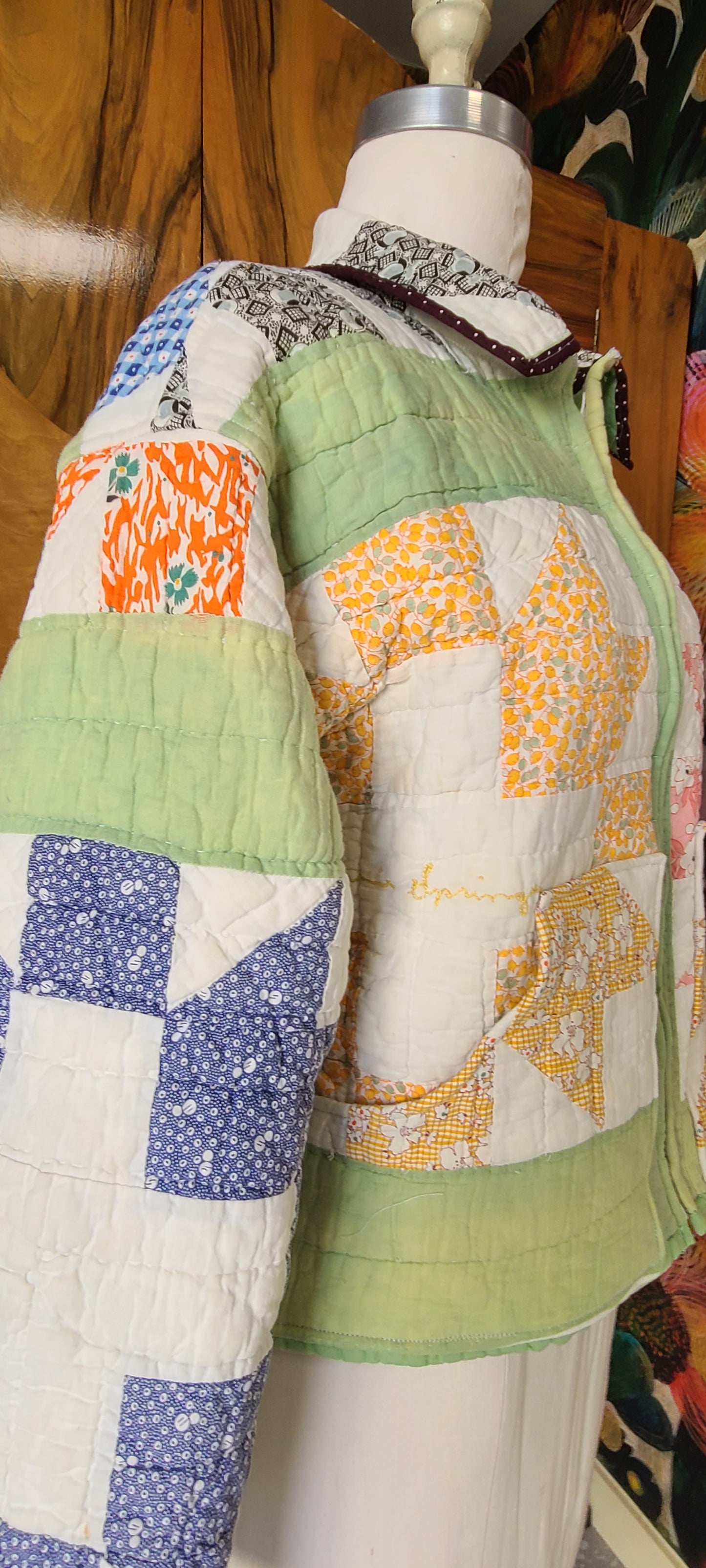 Friendship Harper with Denim Sleeves