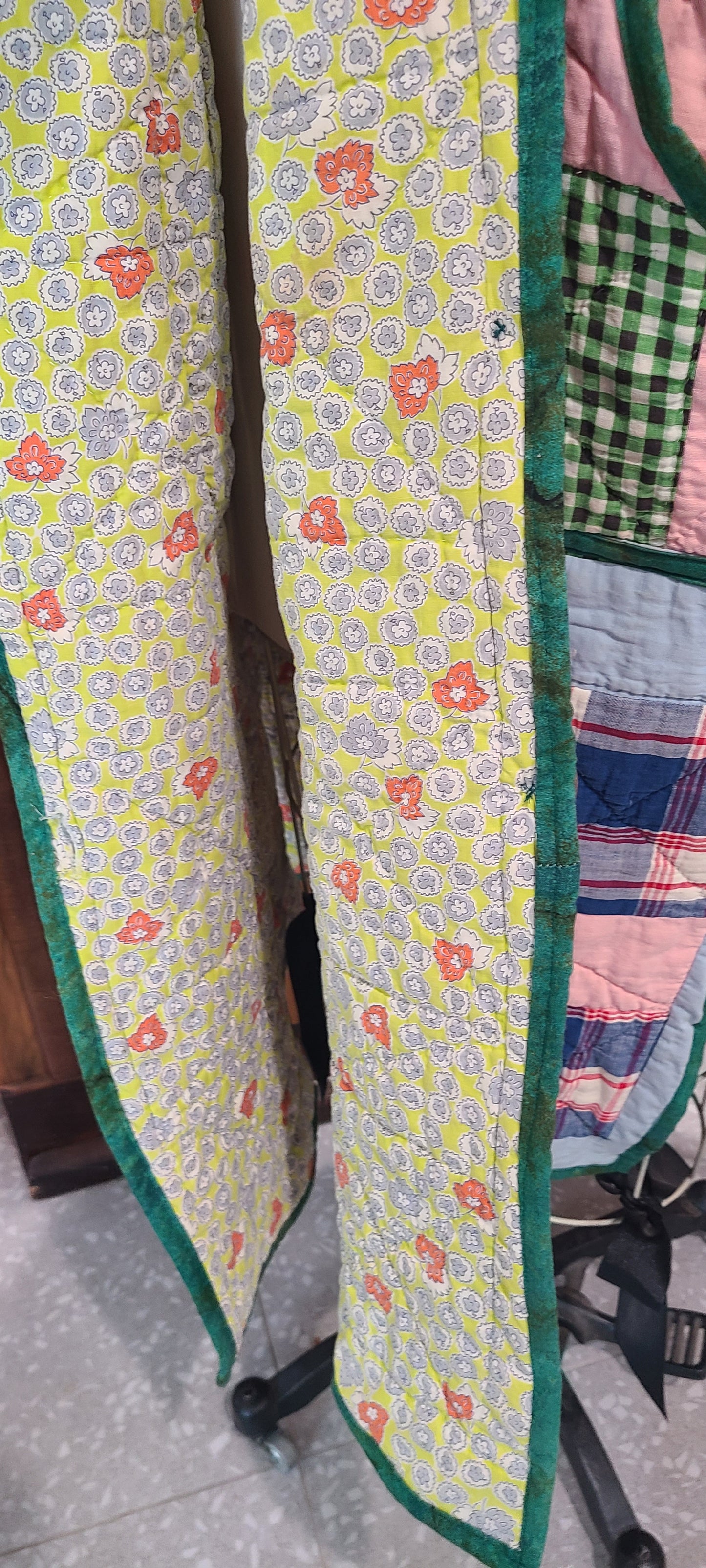 Plaid 9 Patch Duster