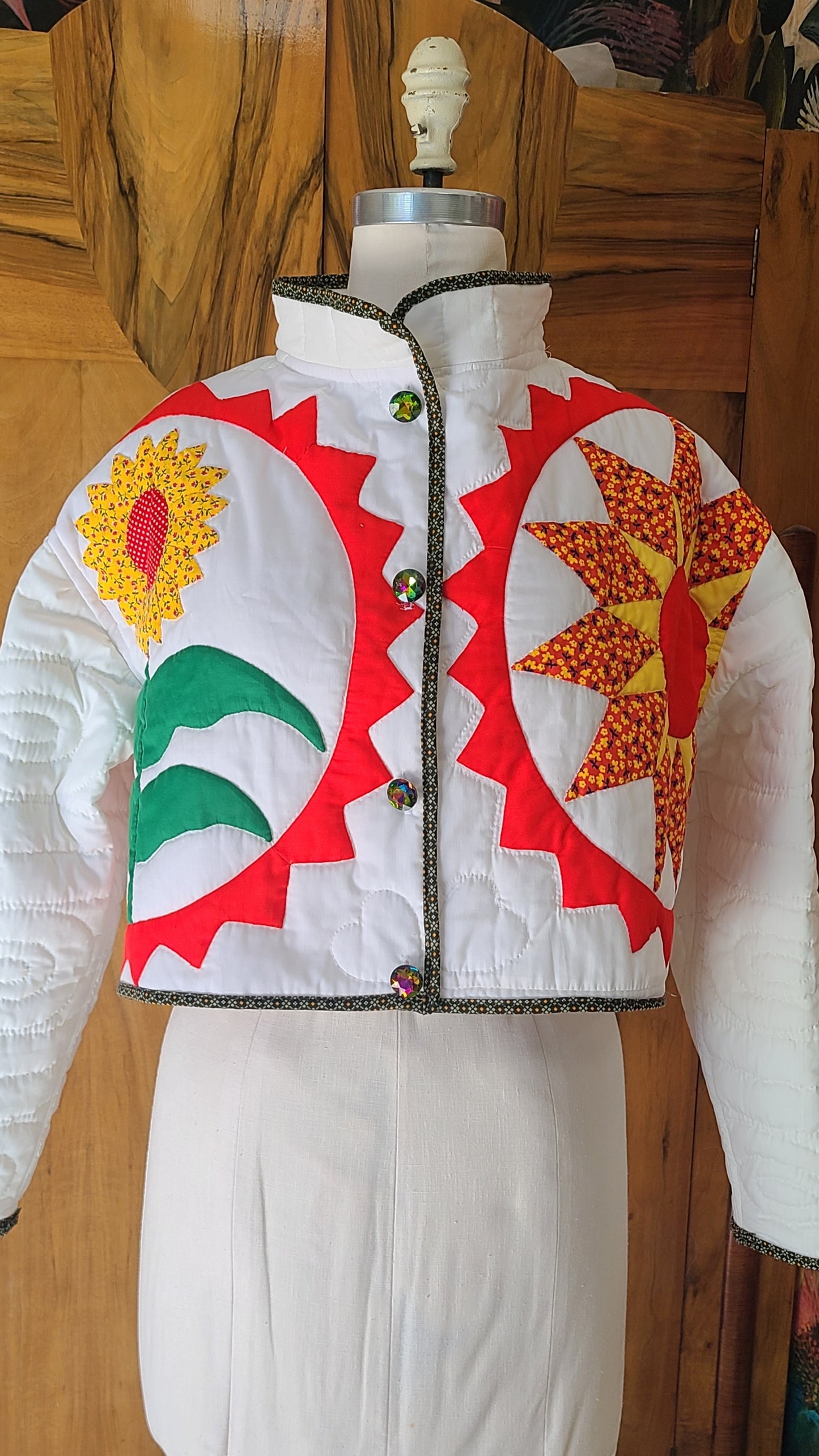Cropped Folk Art Chore
