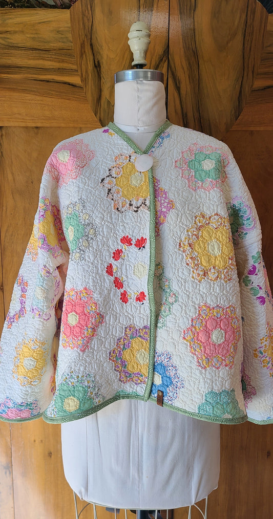 Grandma's Garden Swing Coat