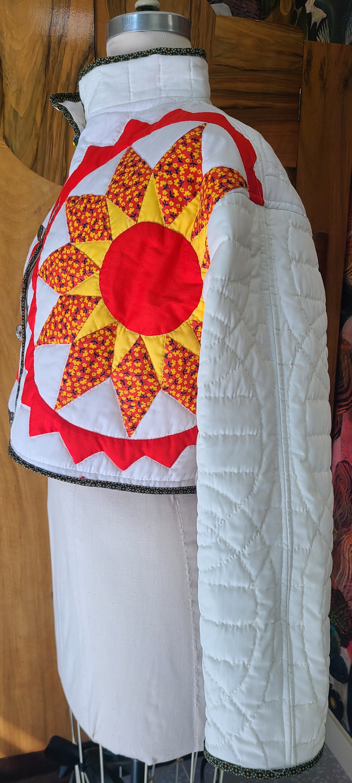 Cropped Folk Art Chore