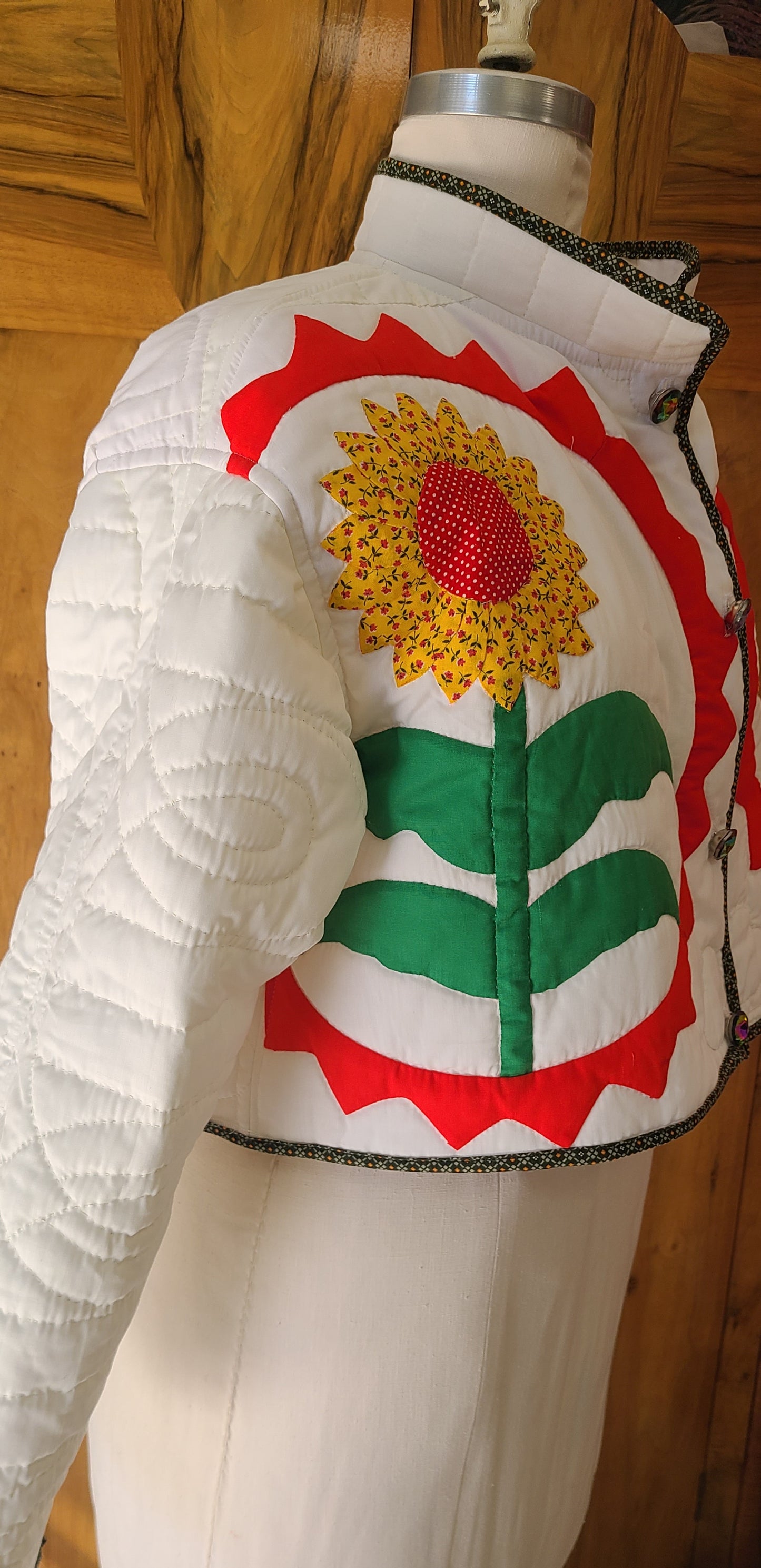 Cropped Folk Art Chore