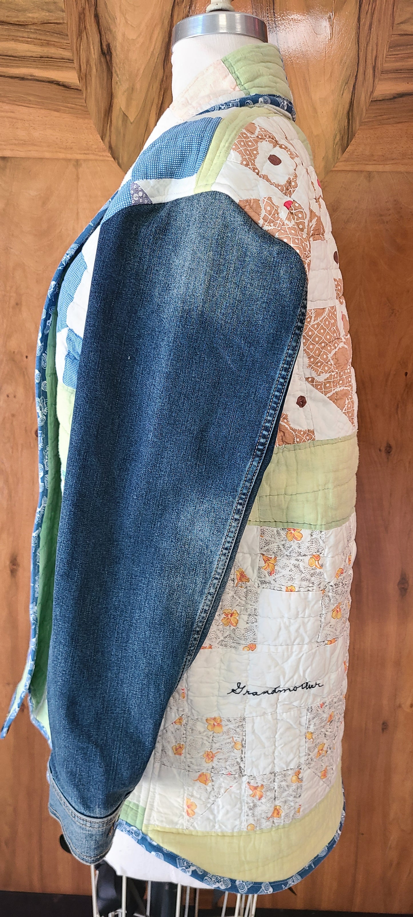 Friendship Harper with Denim Sleeves