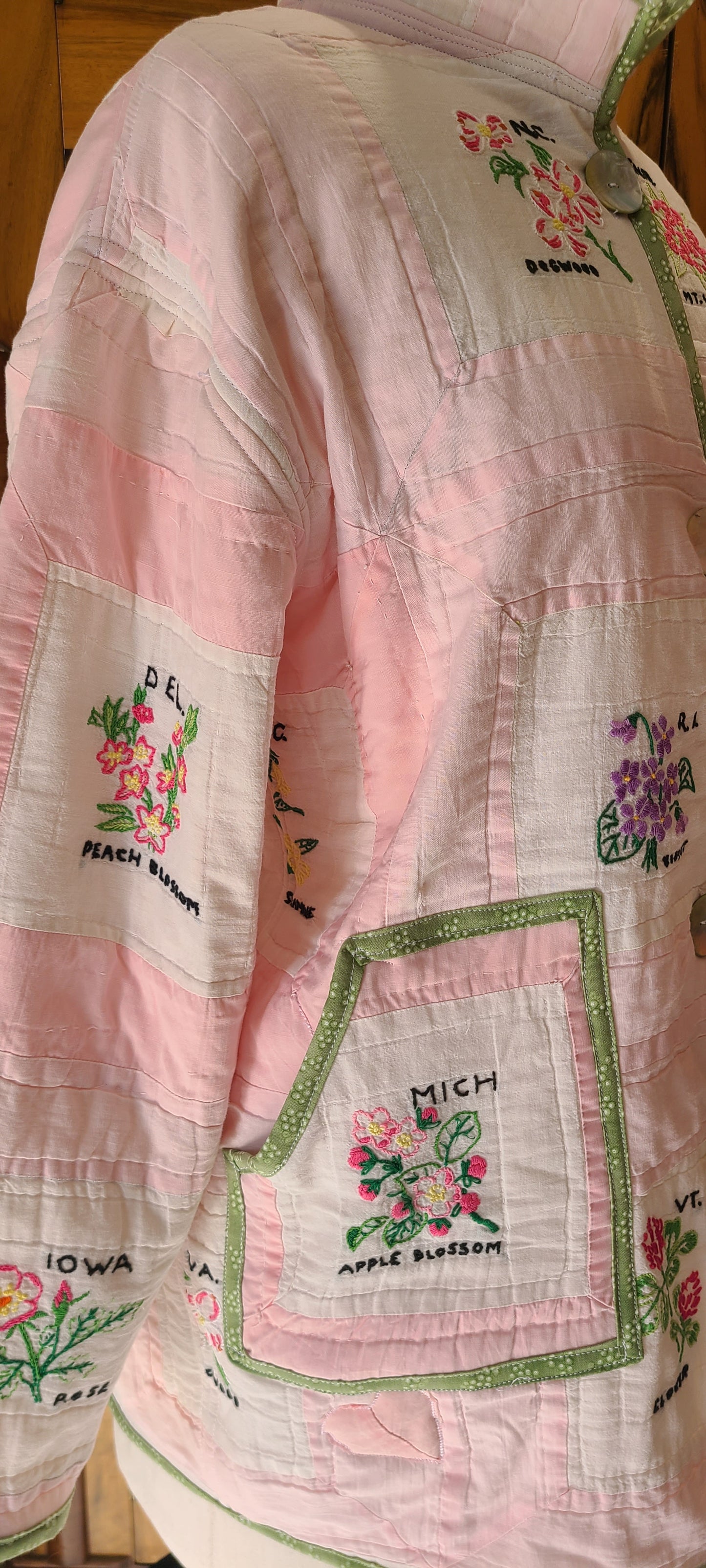 Pink State Floral Chore