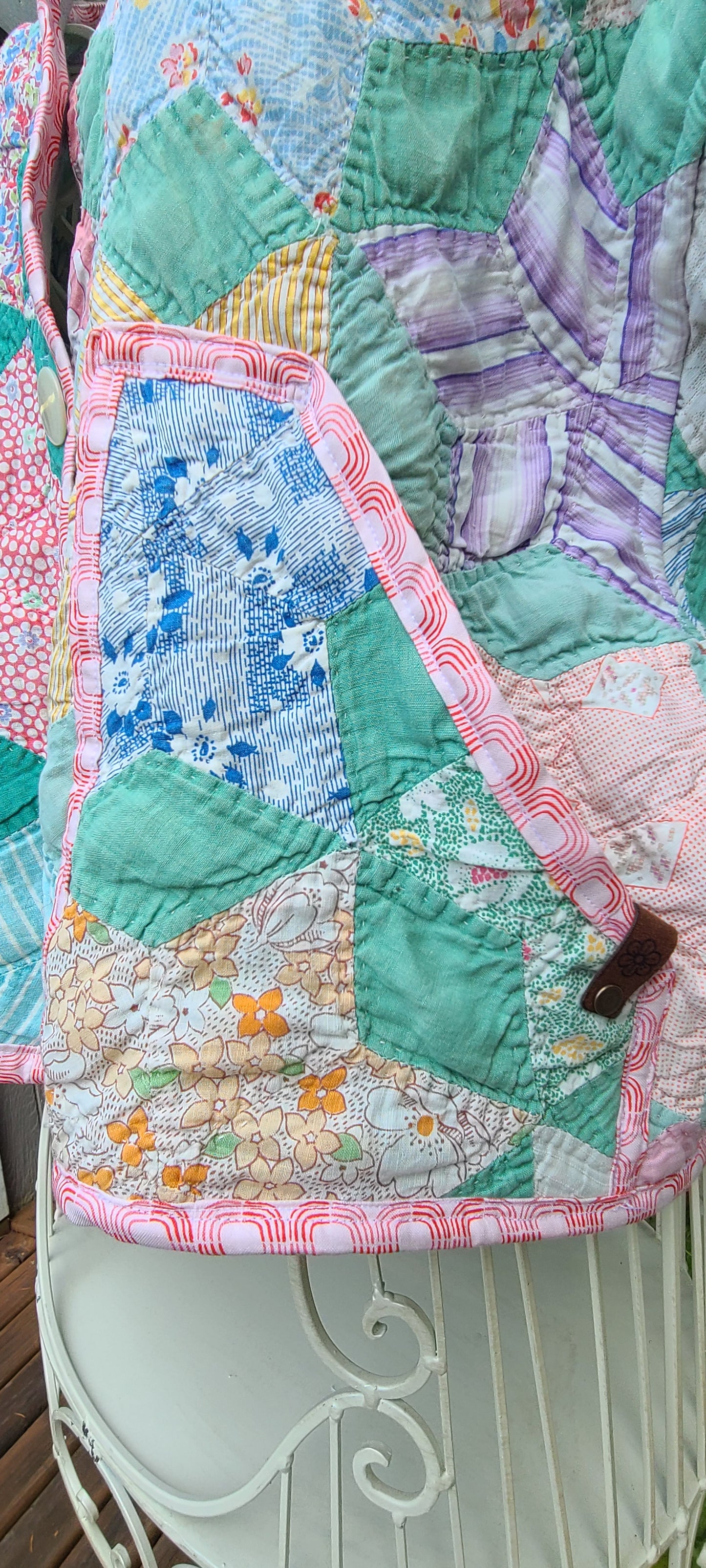 Star Quilt cropped chore