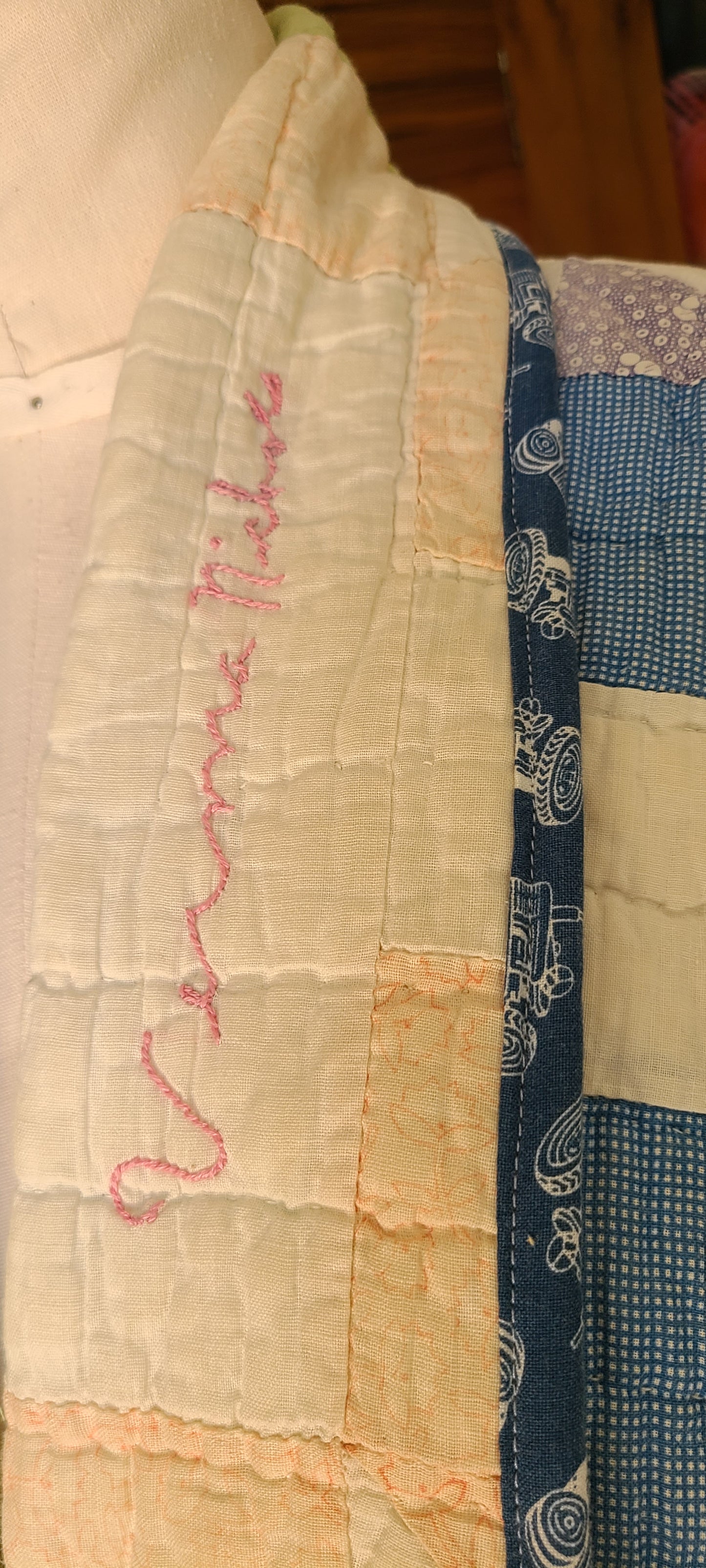 Friendship Harper with Denim Sleeves