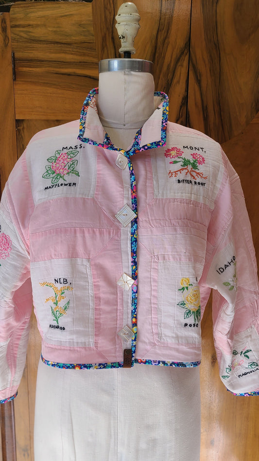 Cropped State Flower Chore