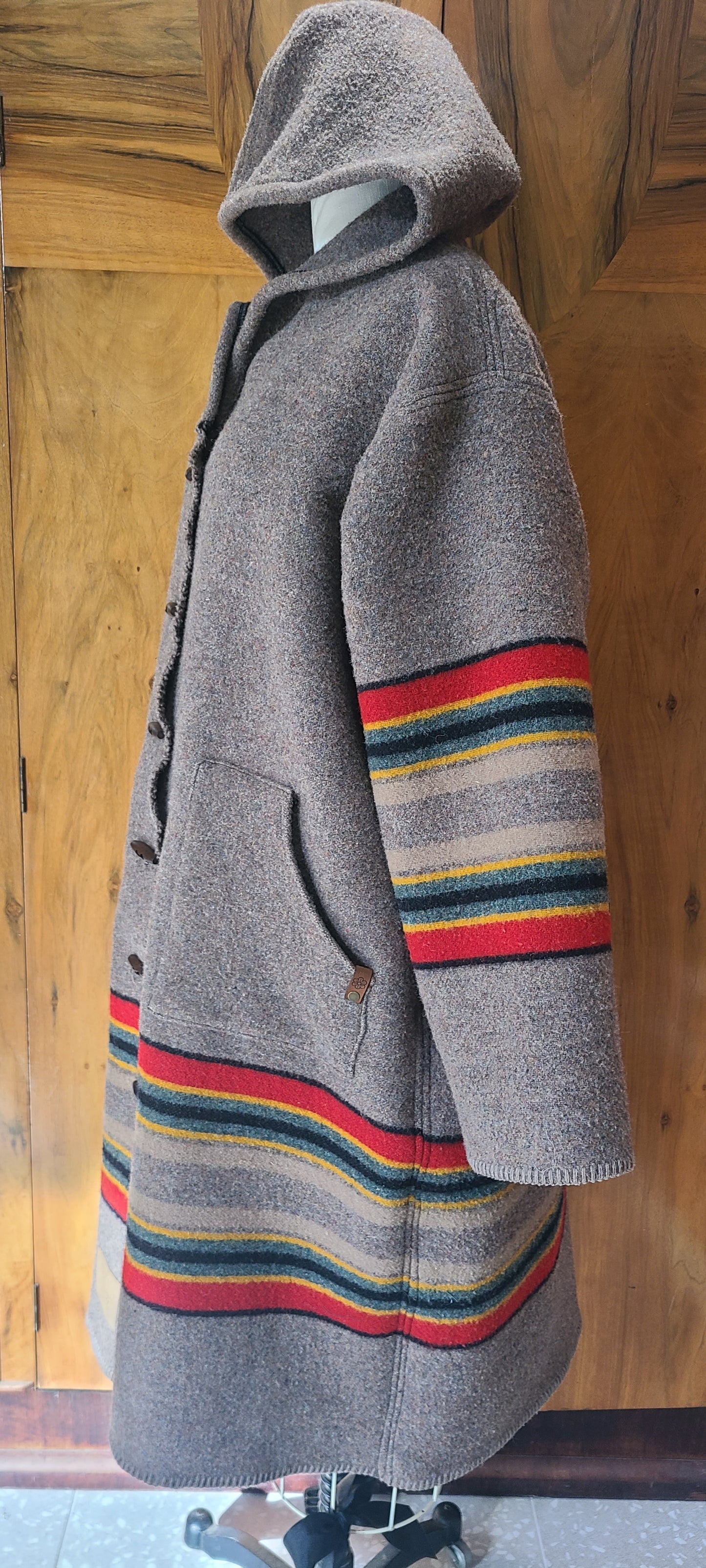 Pendelton Wool Duster with Hood