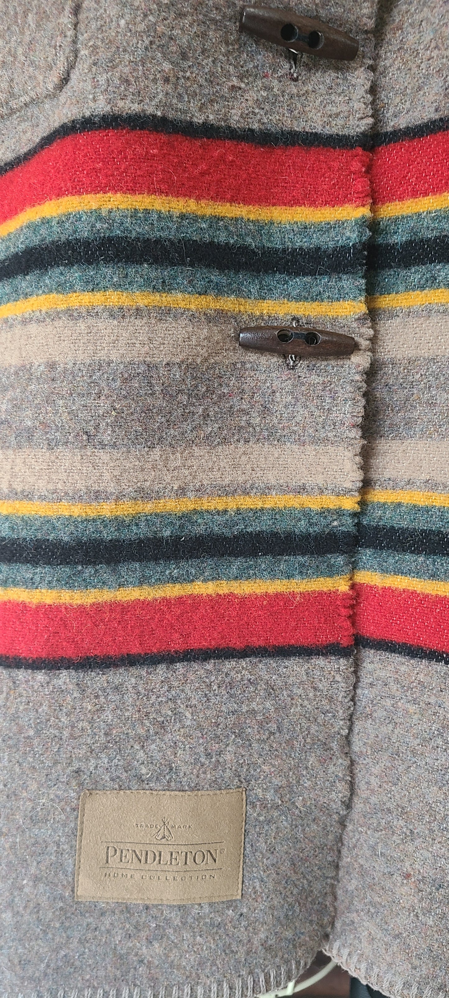 Pendelton Wool Duster with Hood