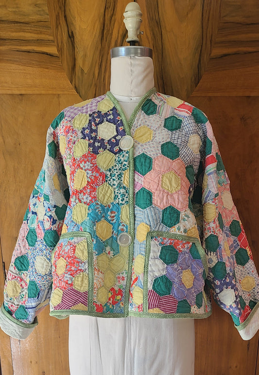 Grandma's Garden Swing Coat