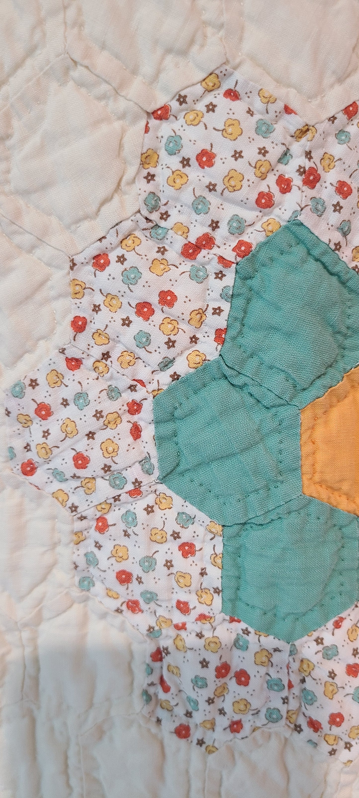 Grandma's Garden Blue Duster