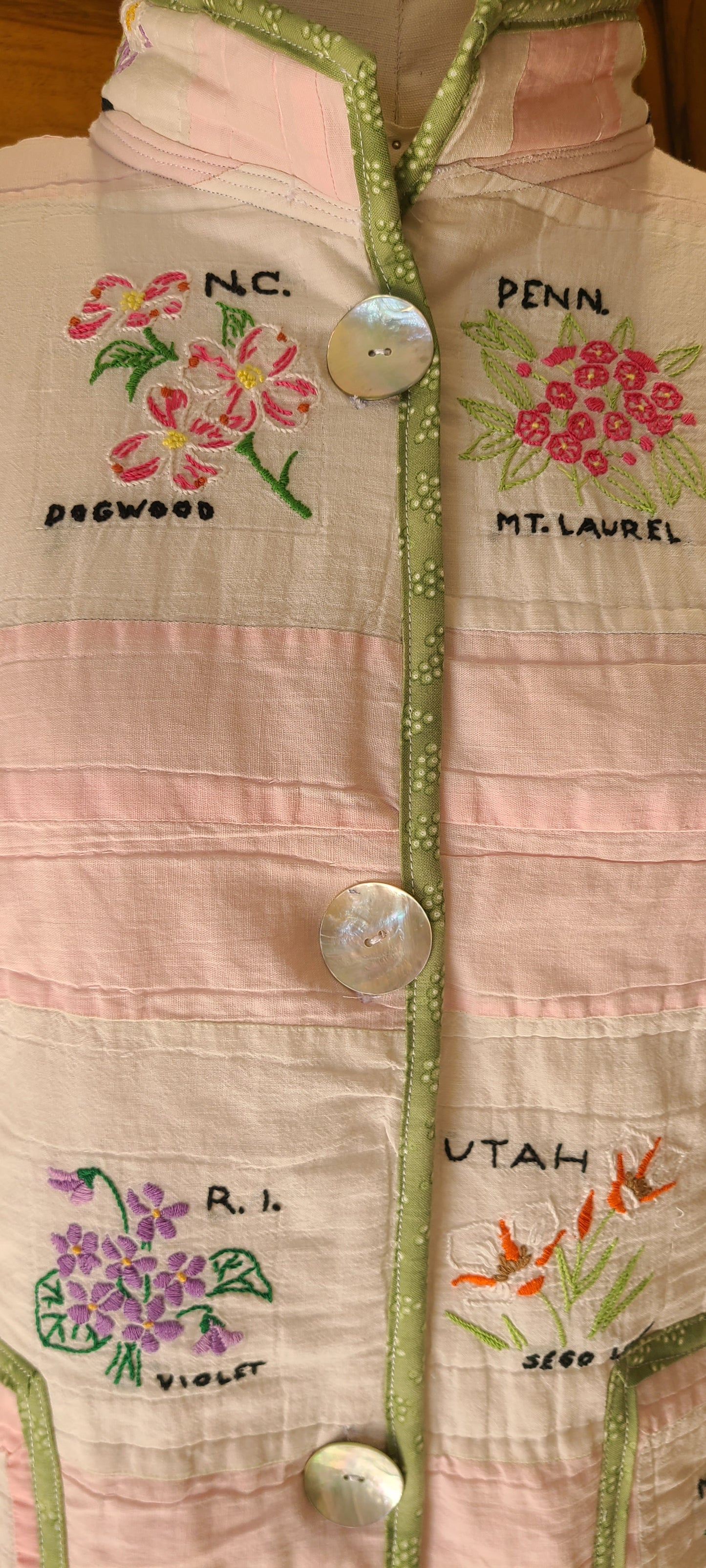 Pink State Floral Chore