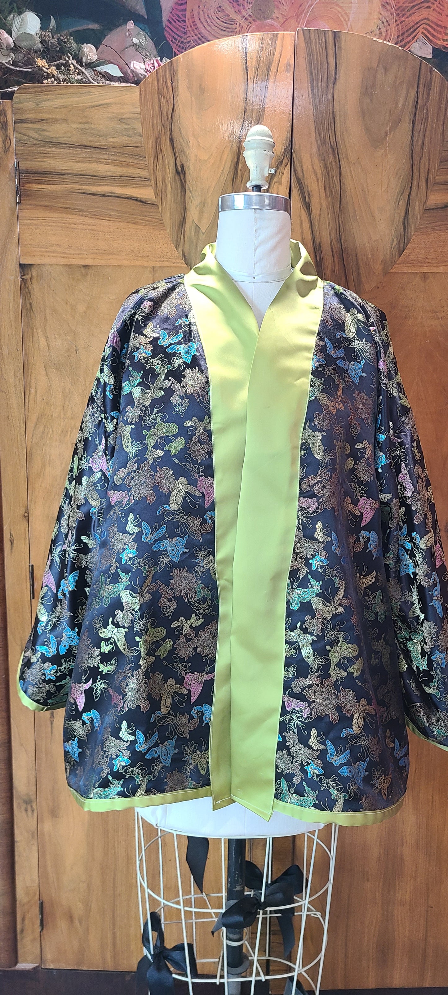 Silk and Satin Harper Style Jacket