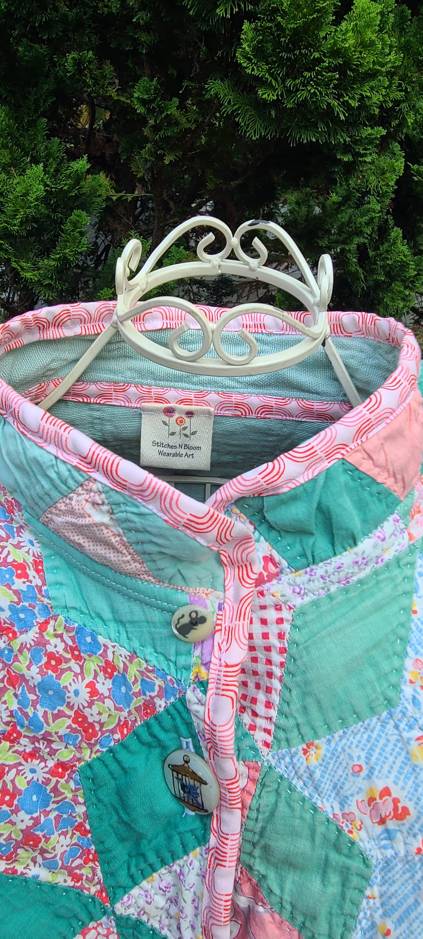 Star Quilt cropped chore