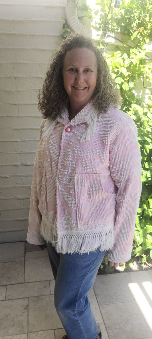 Pink Chenille Chore